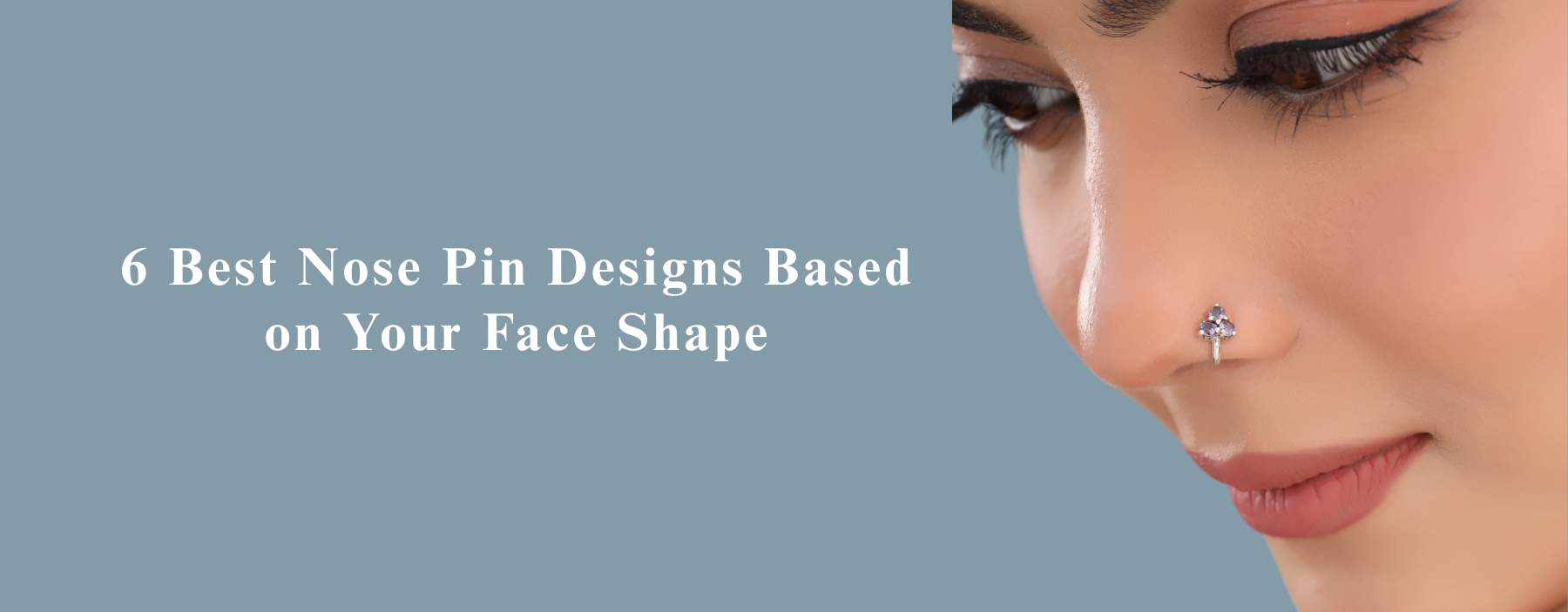 6 best nose pin designs based on your face shape in elegant silver styles