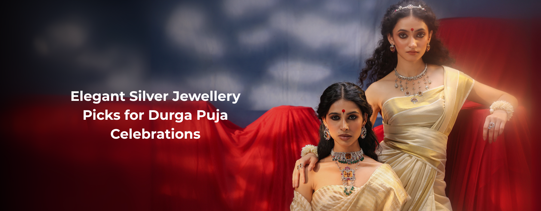 Elegant Silver Jewellery Picks for Durga Puja Celebrations