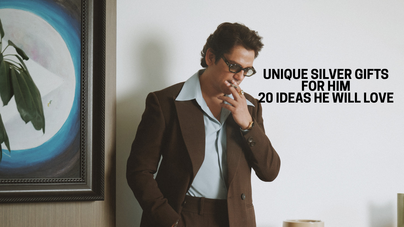 Unique Silver Gifts for Him: 20 Ideas He Will Love