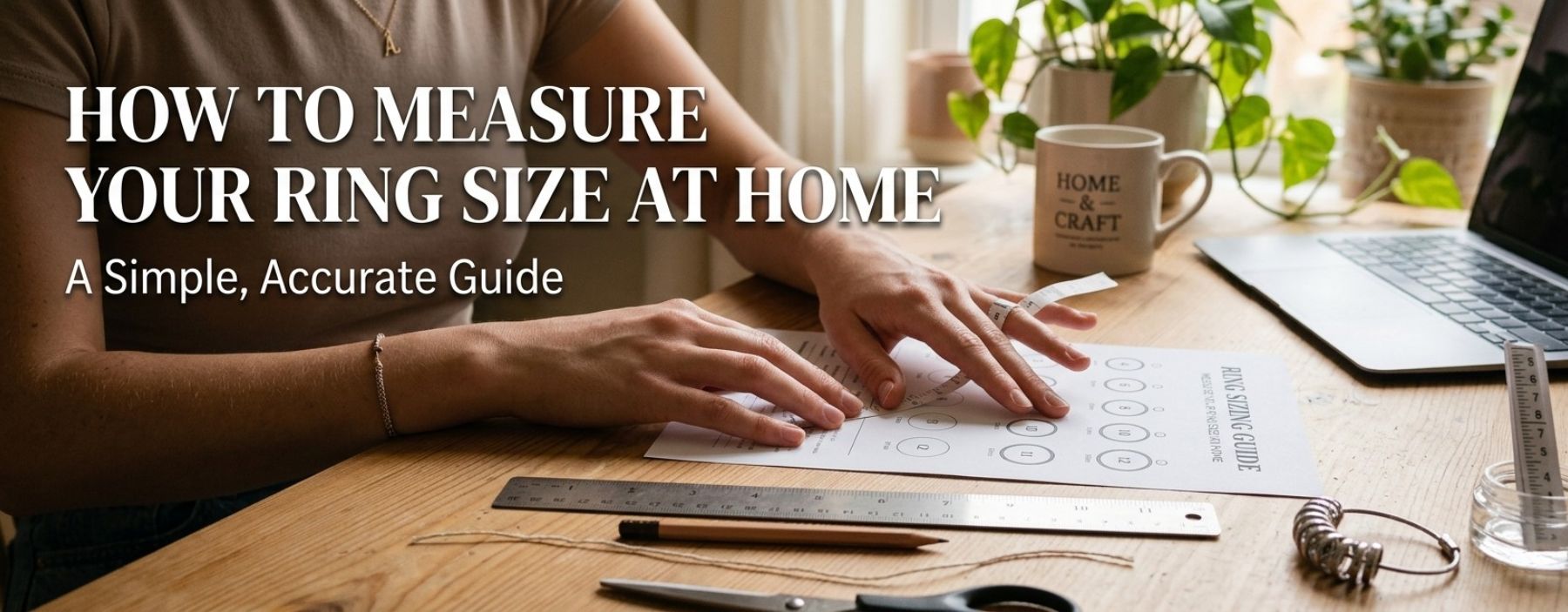 How to Measure Your Ring Size at Home (5 Easy Methods)