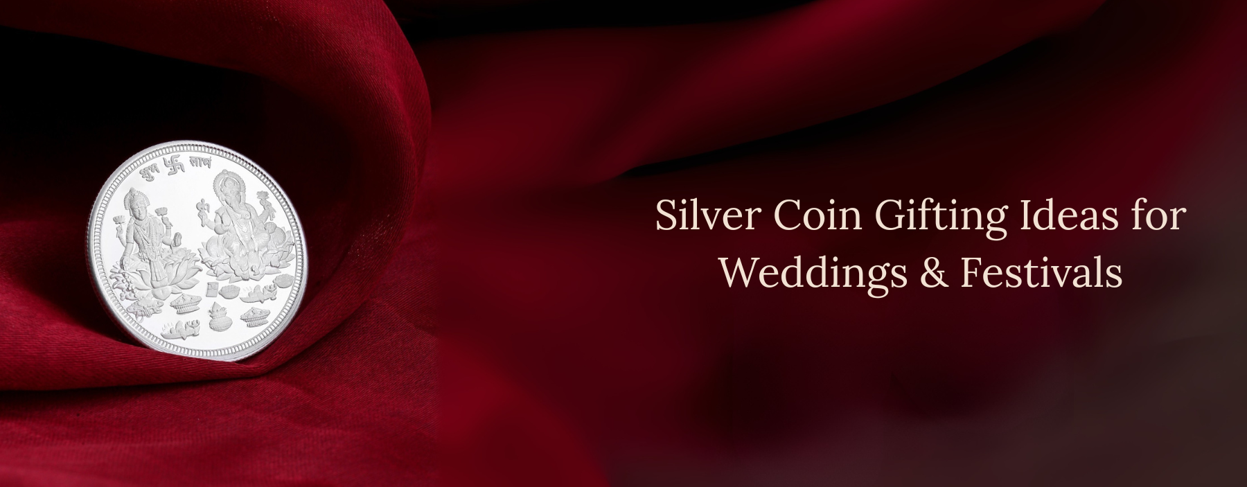 Silver Coin Gifting Ideas for Weddings & Festivals