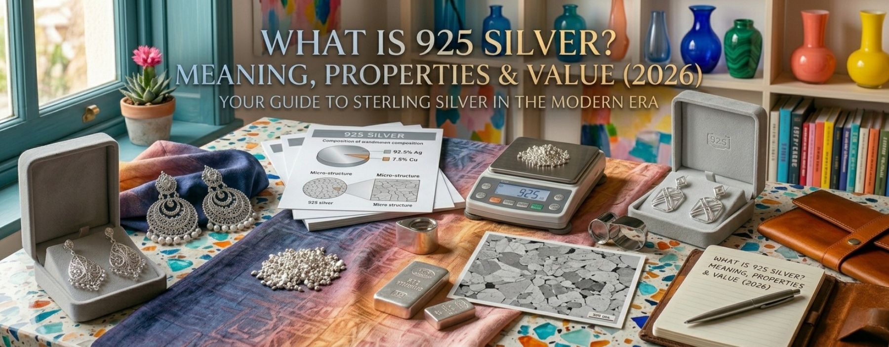 What is 925 silver guide featuring sterling silver jewellery, silver bars, and purity testing.