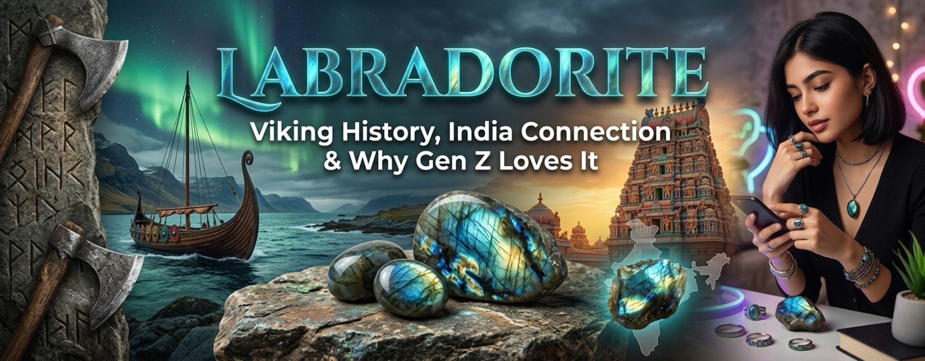 Labradorite: Viking History, India Connection & Why Gen Z Loves It