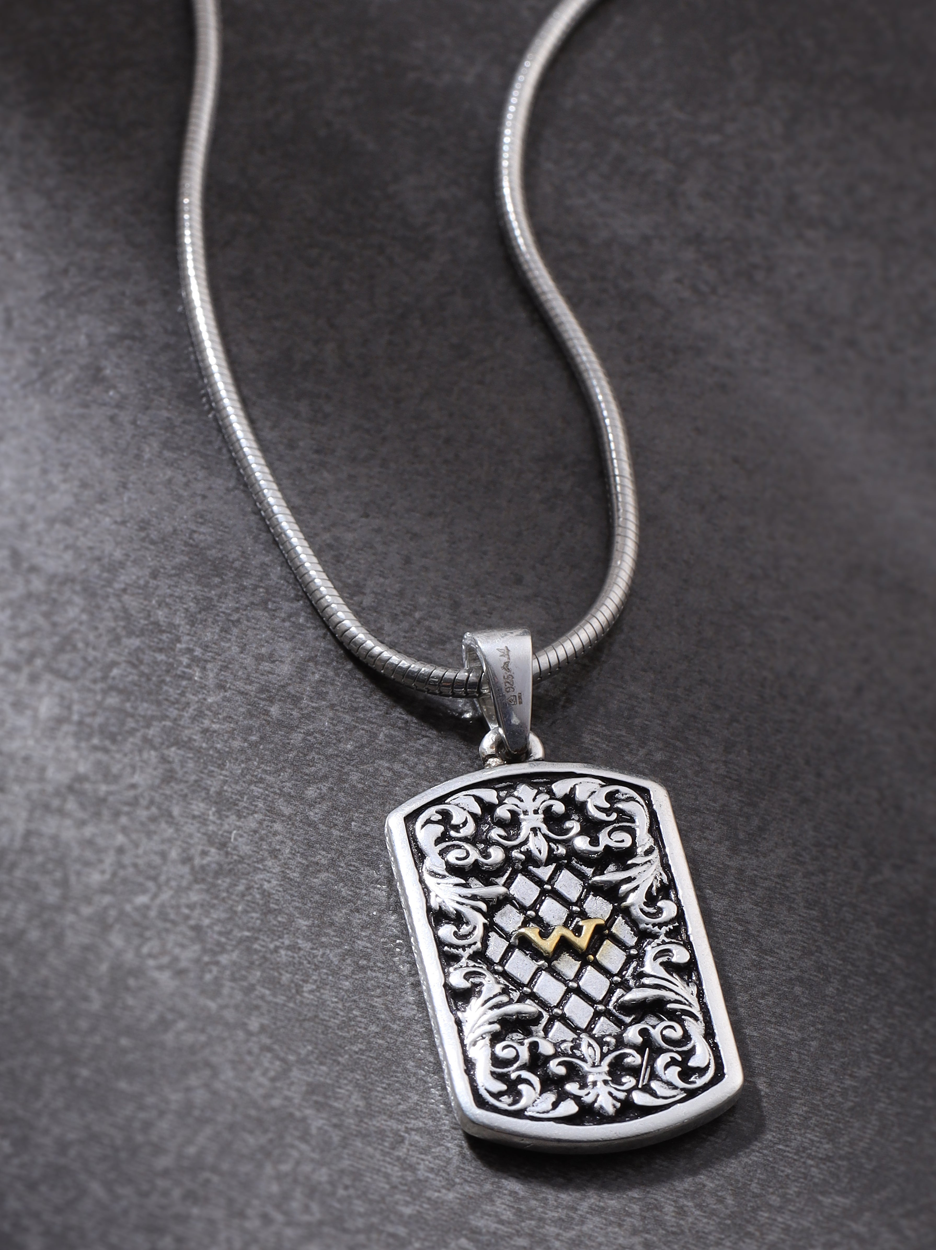 silver chain for men
