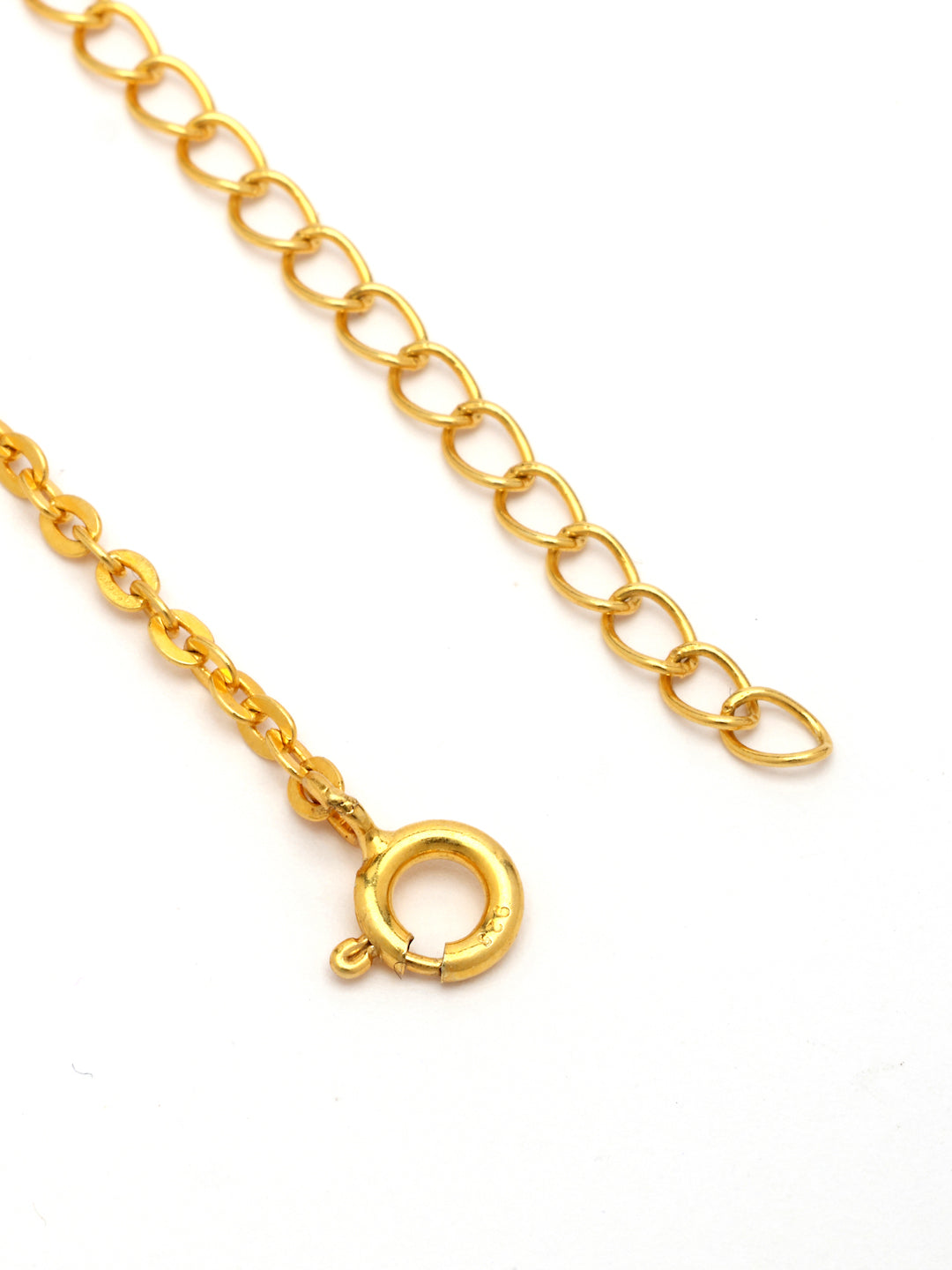 Gold-Plated Shree Tilak Moissanite Mangalsutra in 925 Sterling Silver