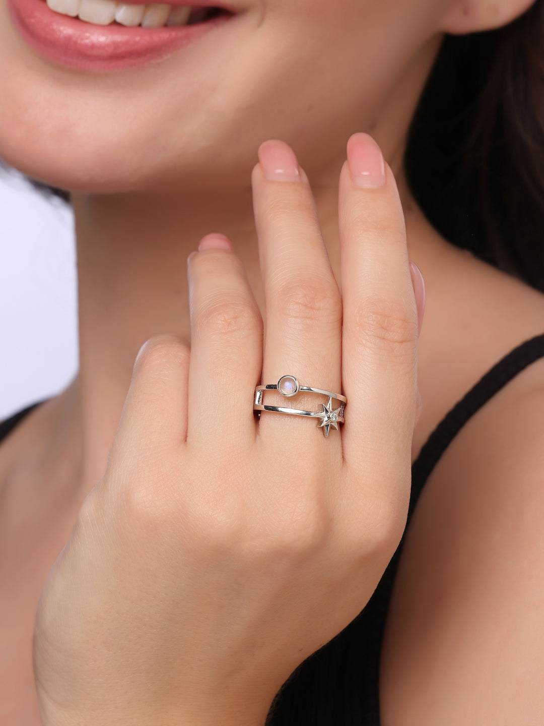 Bare Celestial Open Ring