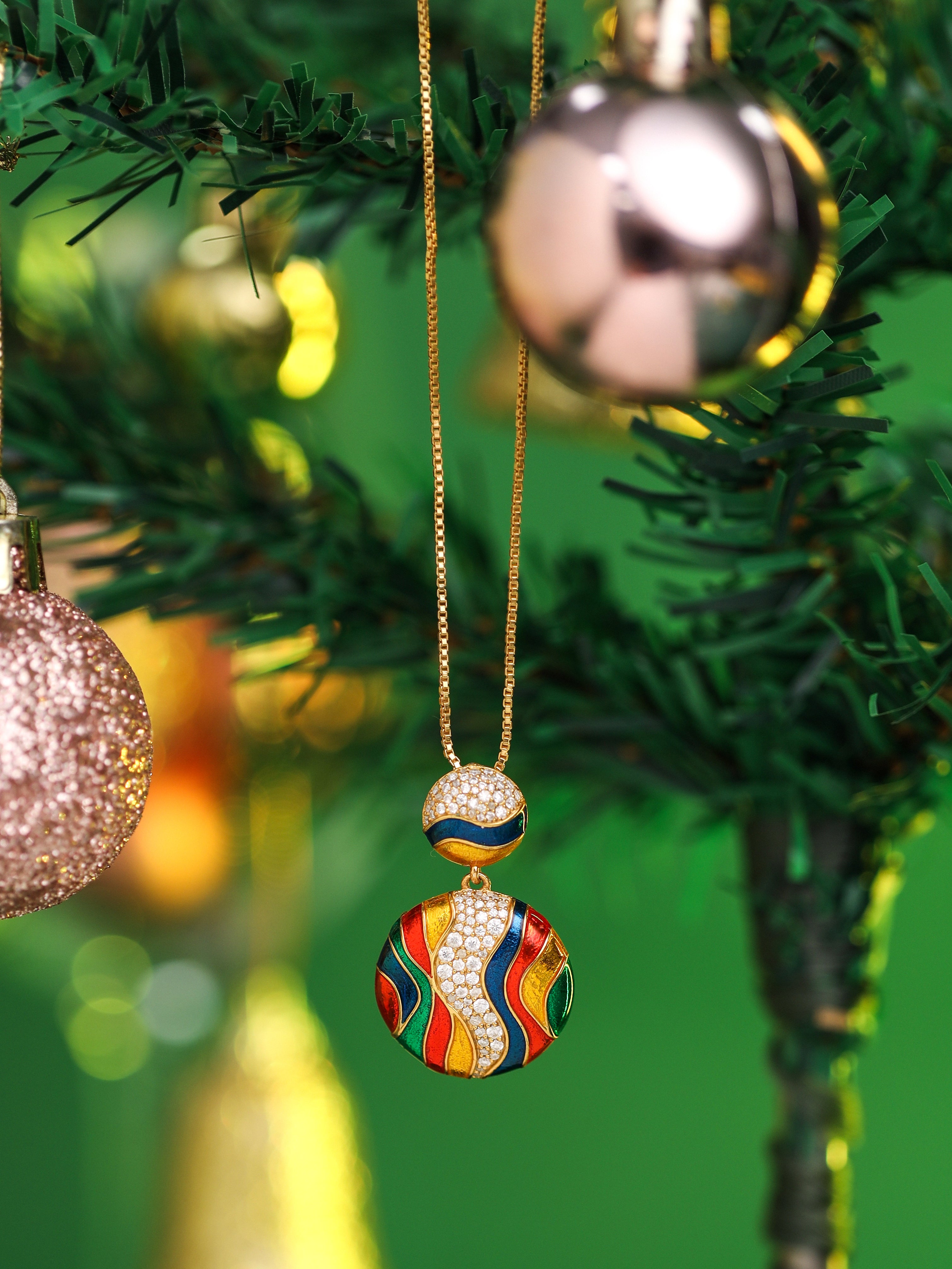 Holiday silver jewellery