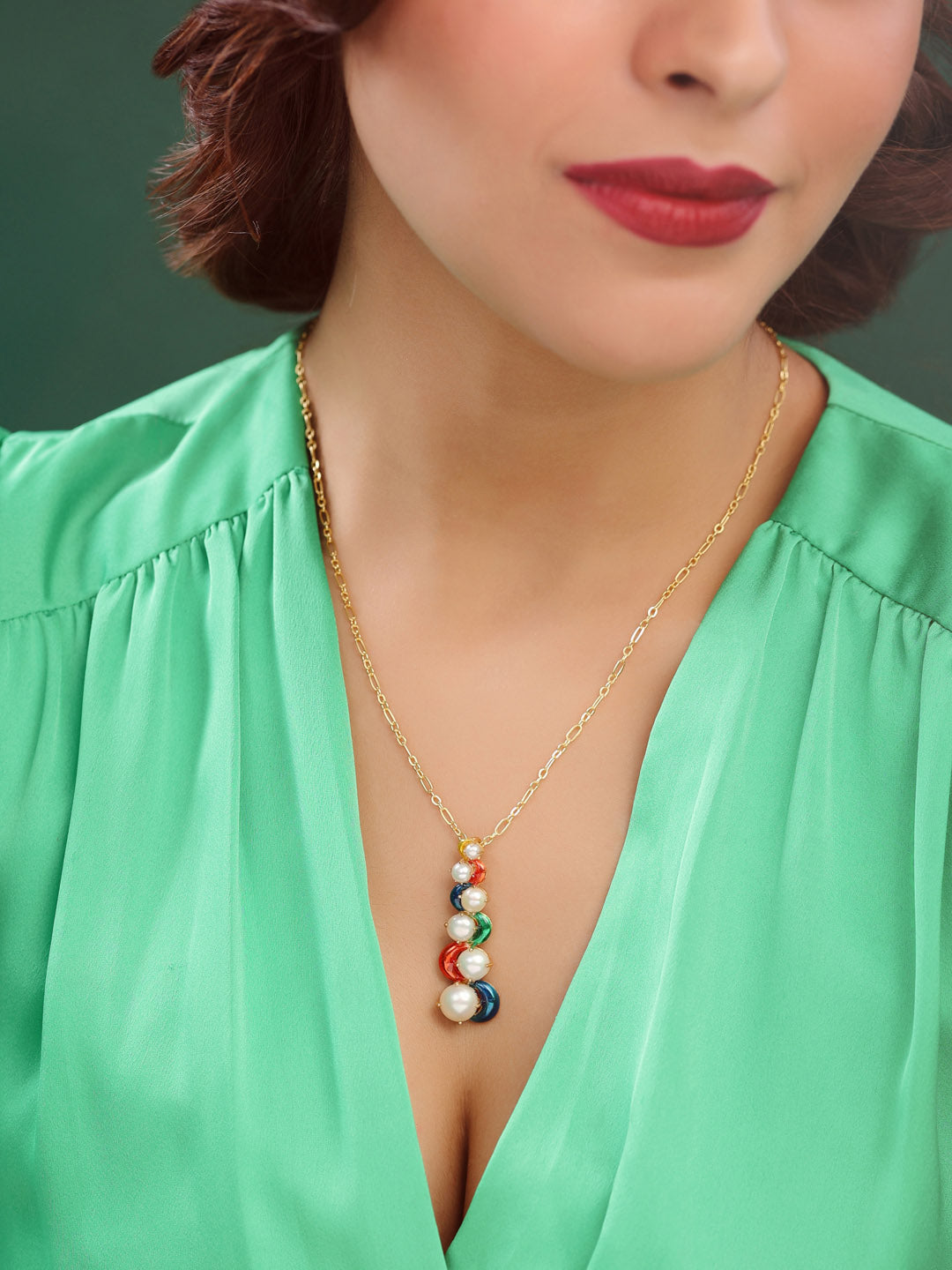 Scintillate Enamel Pendant 925 Sterling Silver Pendant For Women