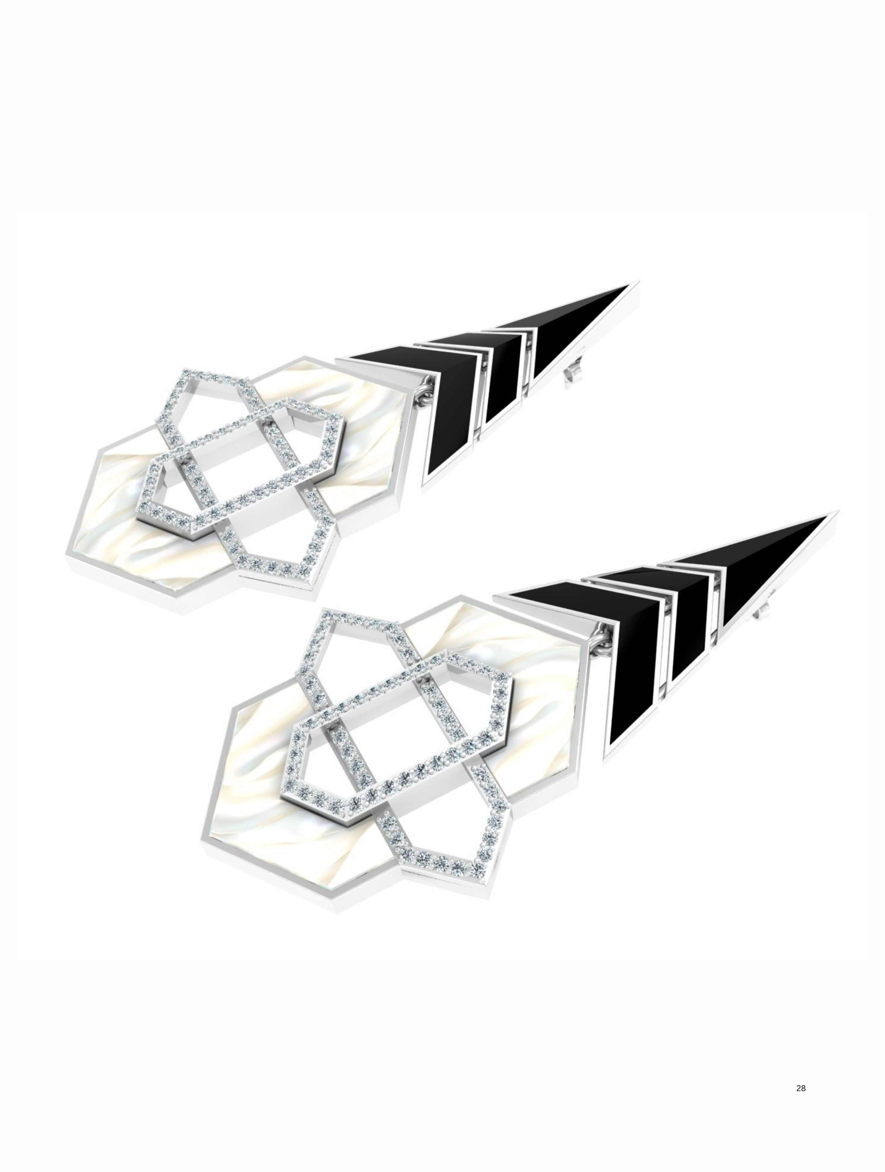 Rajasthani Emaille Eleganz Ohrringe