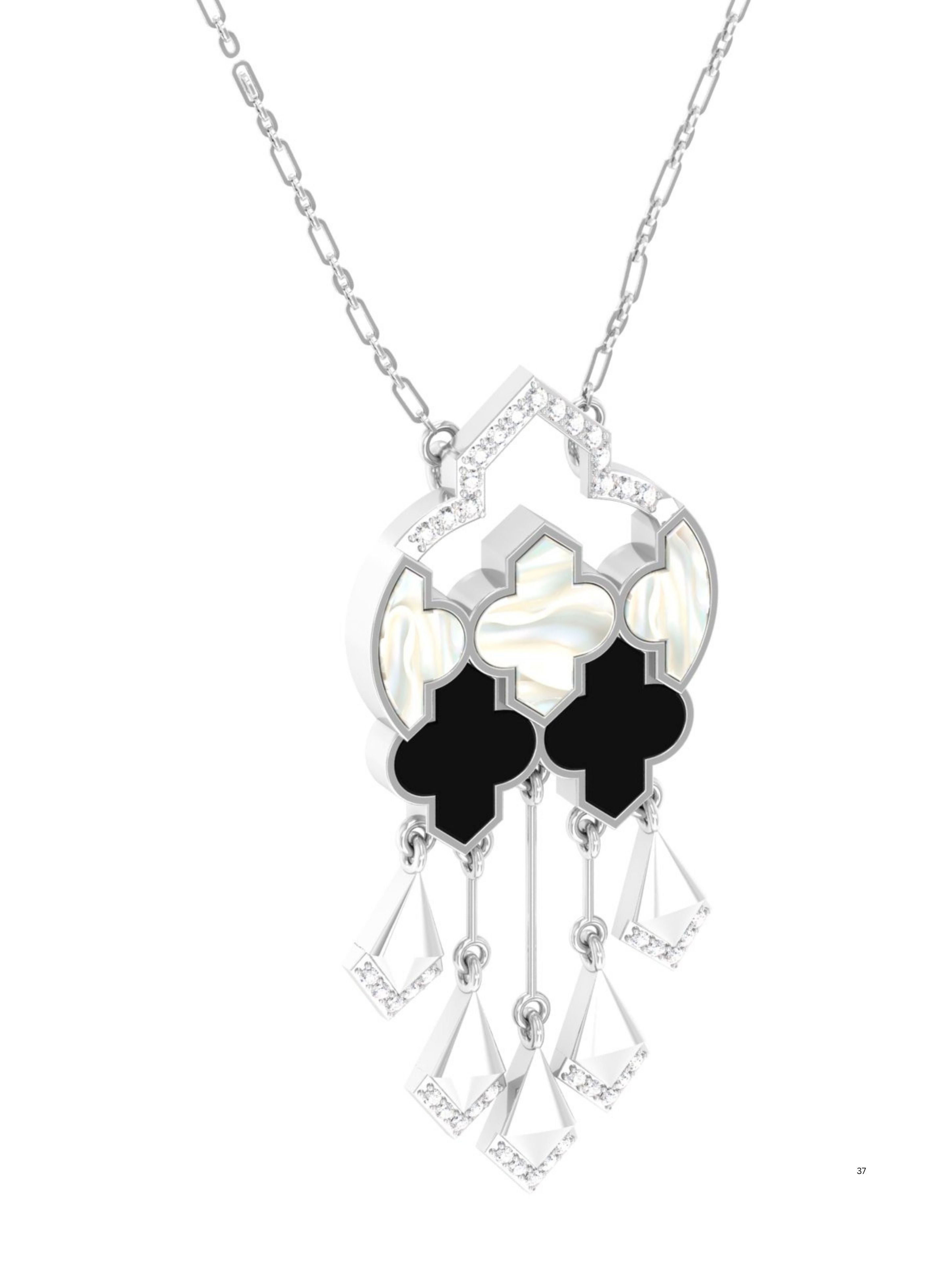 Rajasthani Emaille Eleganz Ohrringe