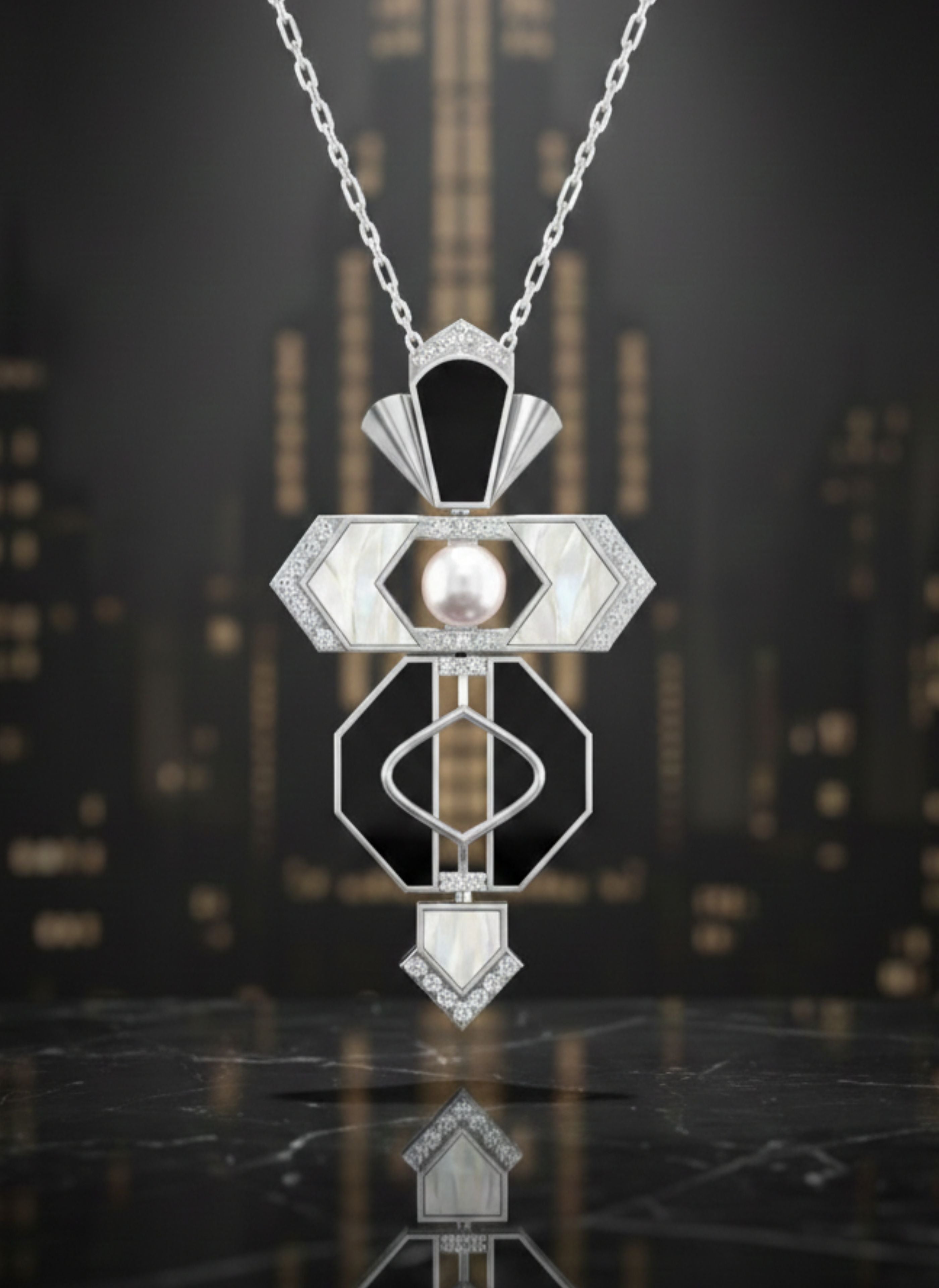 Rajasthani Emaille Eleganz Ohrringe