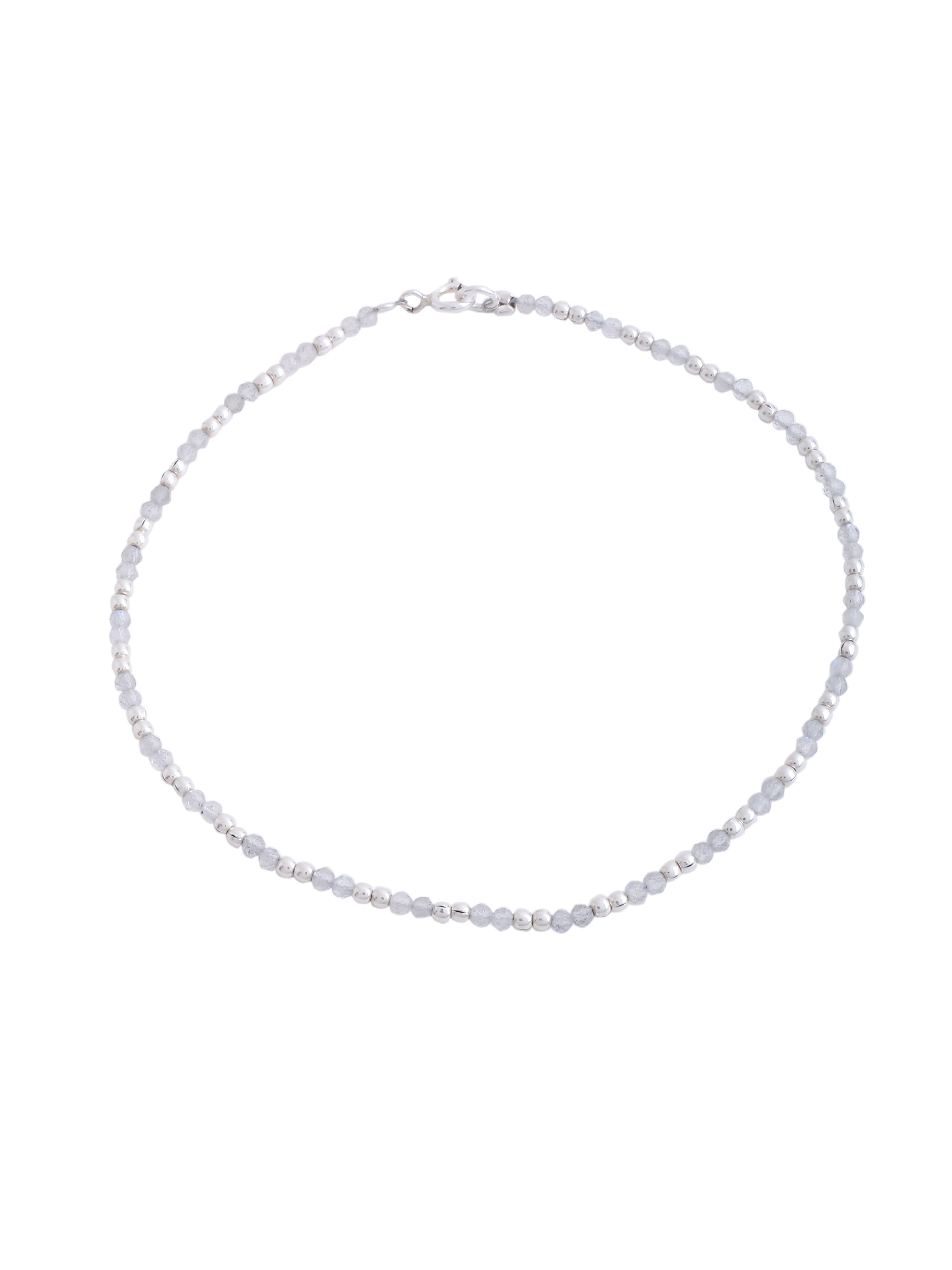 Bead Crafted Anklets in Sterling Silver - Kicky & Perky