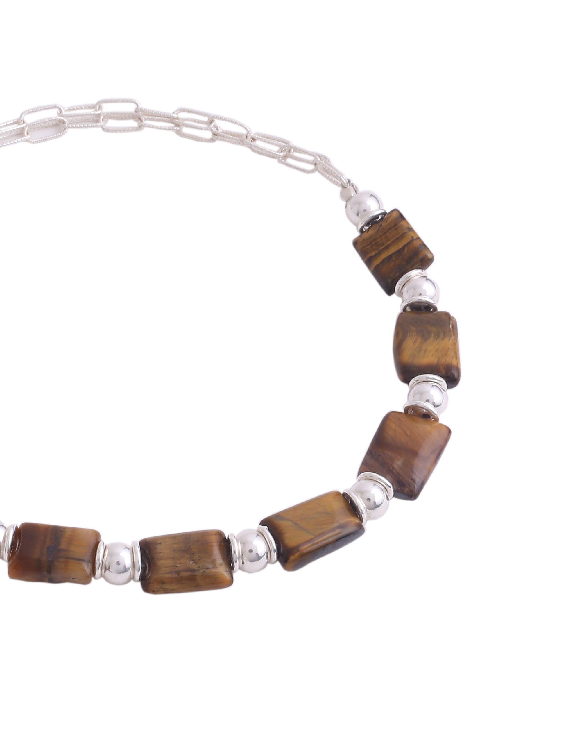 Lustrous Beadline Anklets in Sterling Silver - Kicky & Perky