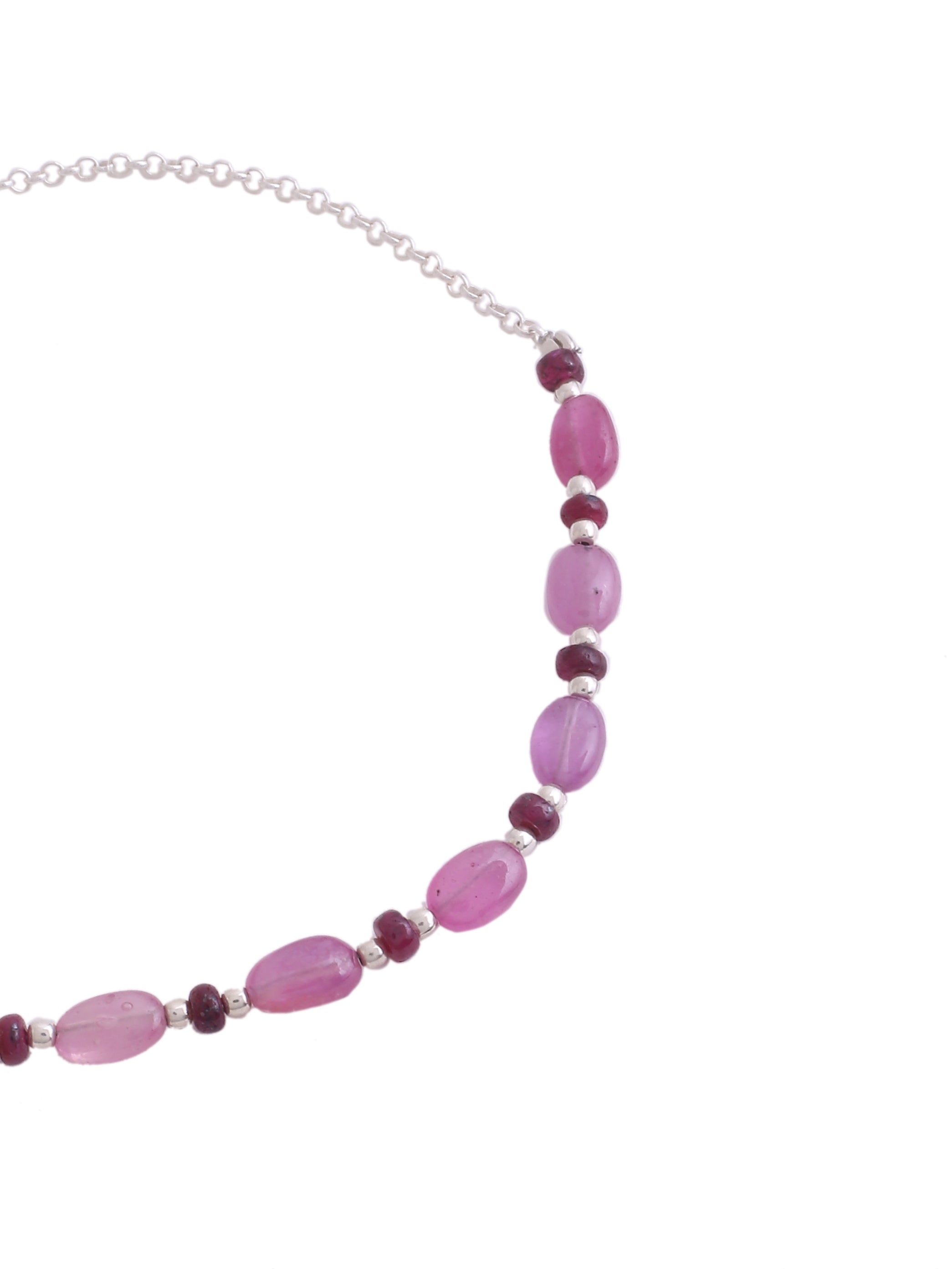 Serenity Stone Sterling Silver Anklet - Kicky & Perky