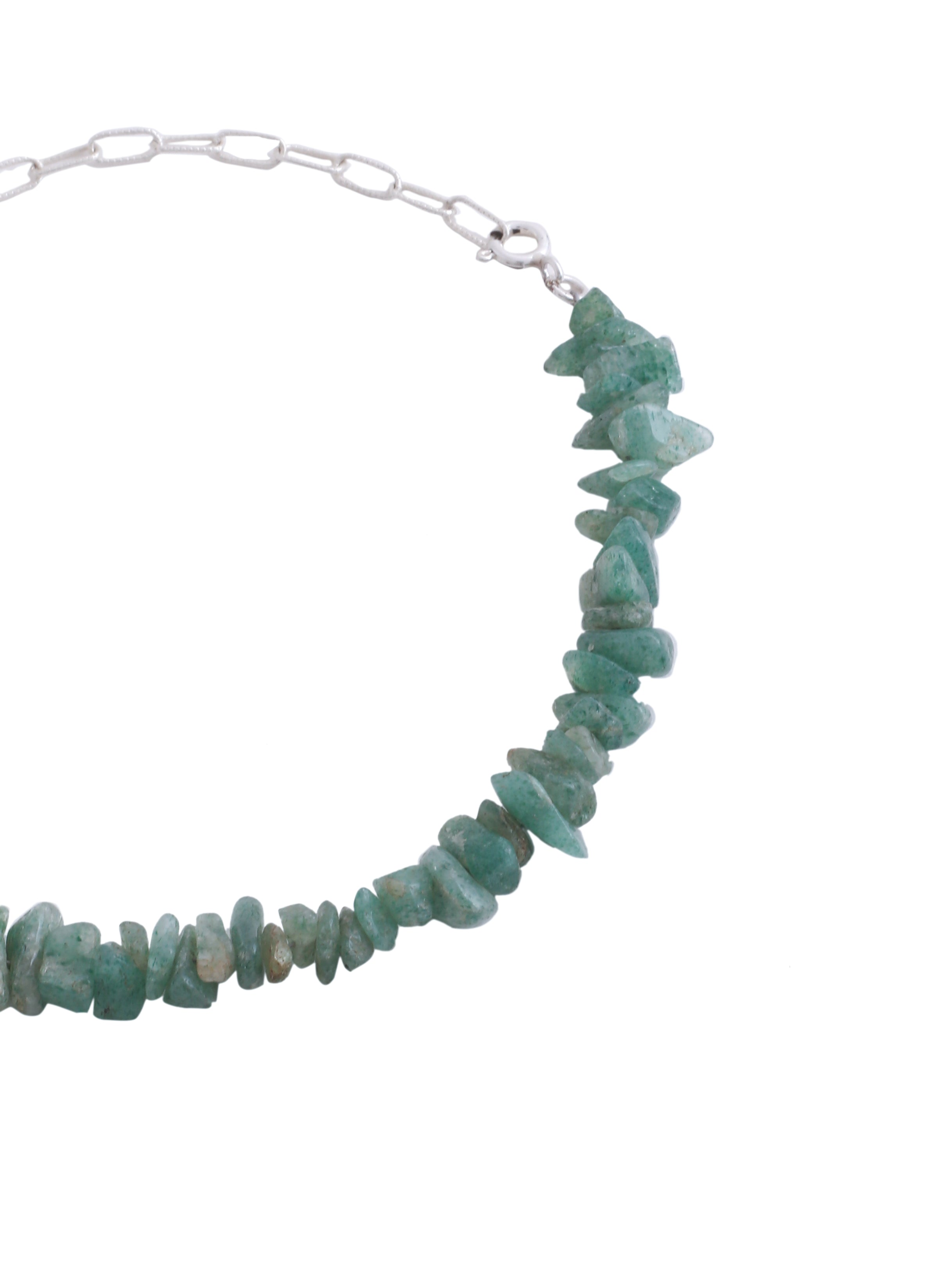 Rough Beauty Chain Sterling silver Anklets - Kicky & Perky