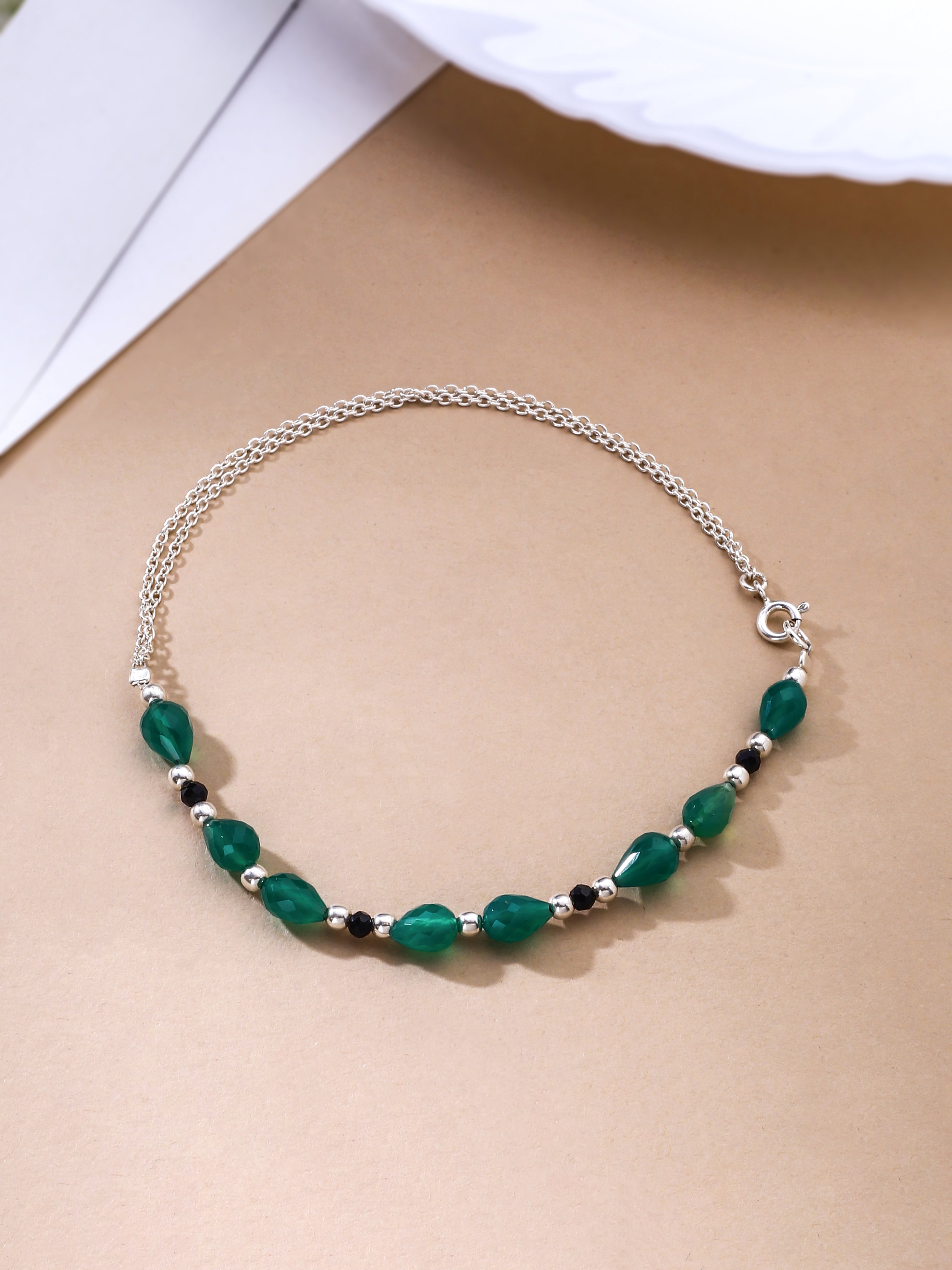 Silverleaf Serandae Anklets - Kicky & Perky