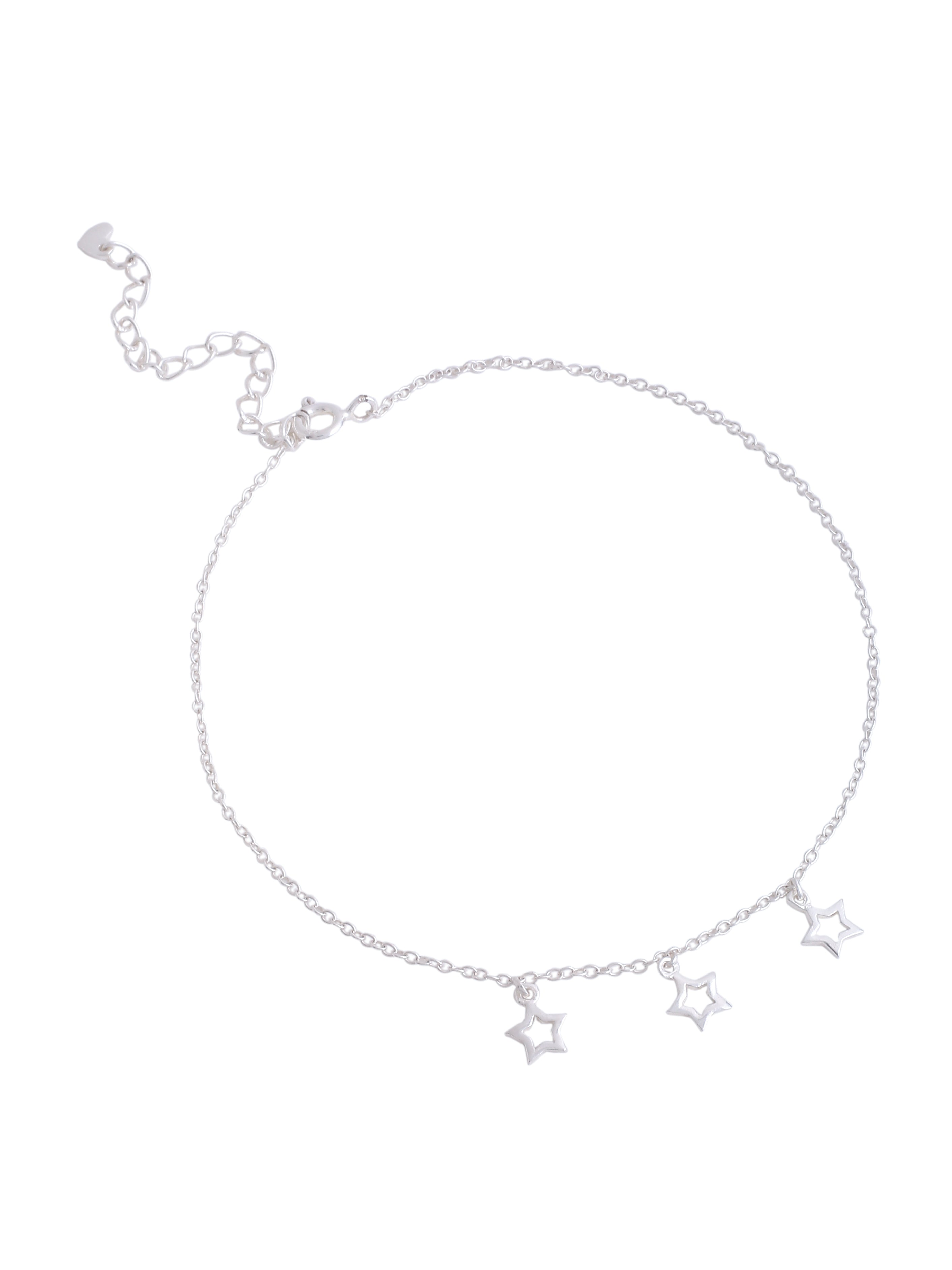 Shining Star Sterling Silver Anklet - Kicky & Perky
