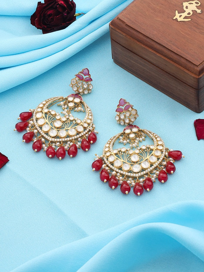 online chandbali silver jewellery