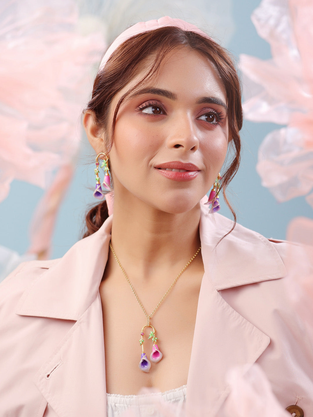 partywear silver jewellery for women
