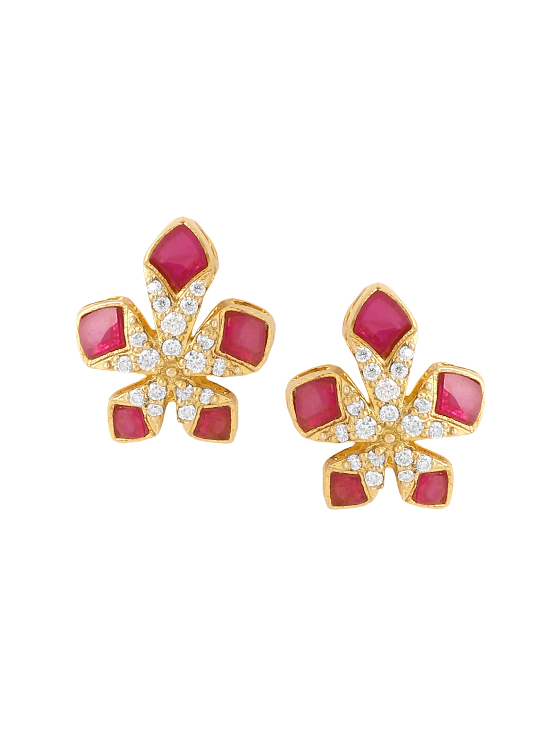 Moissanite 925 Sterling Silver Stud Earrings For Women