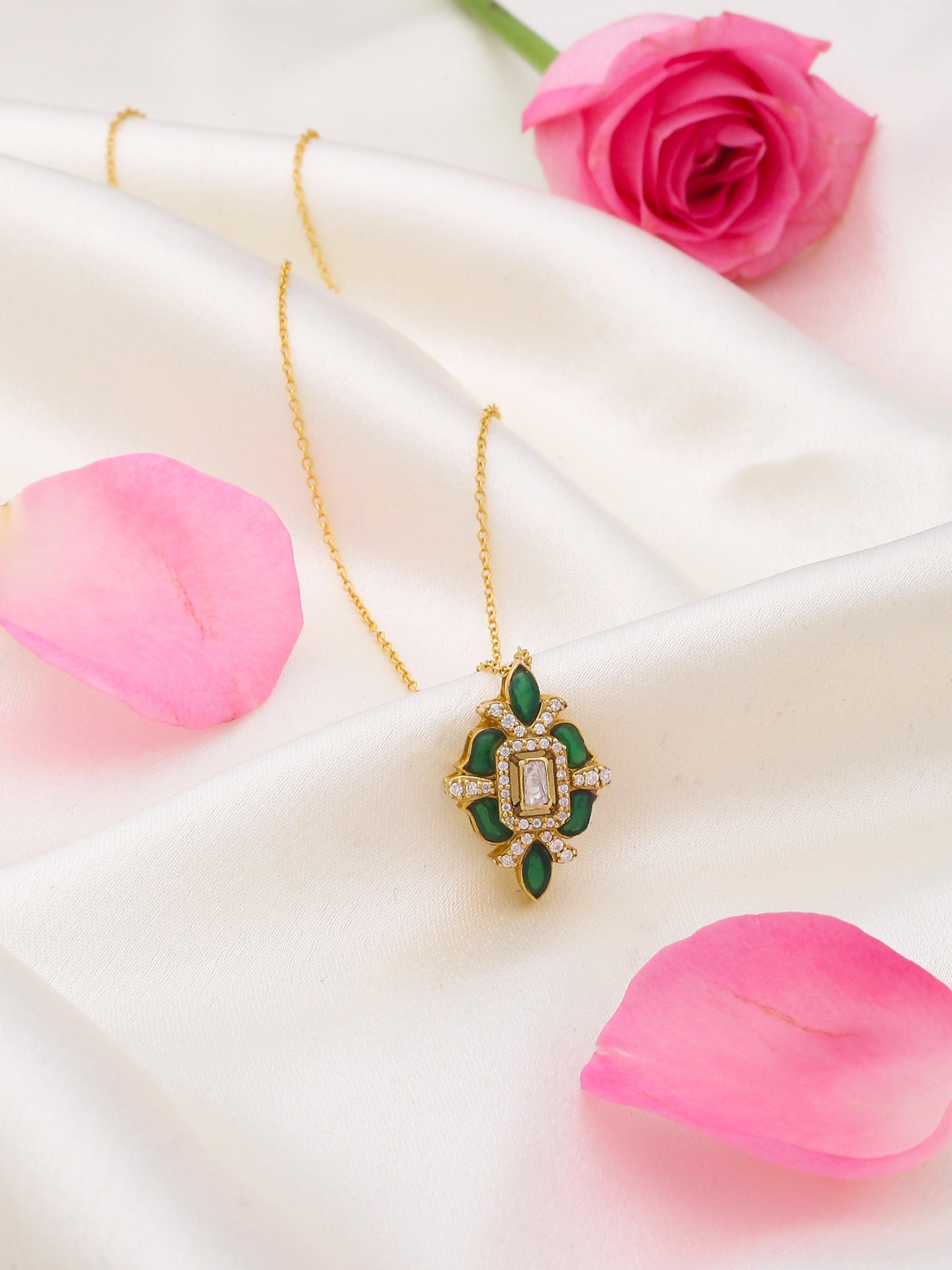 Radiant Blossom Pearl Pendant - Kicky & Perky