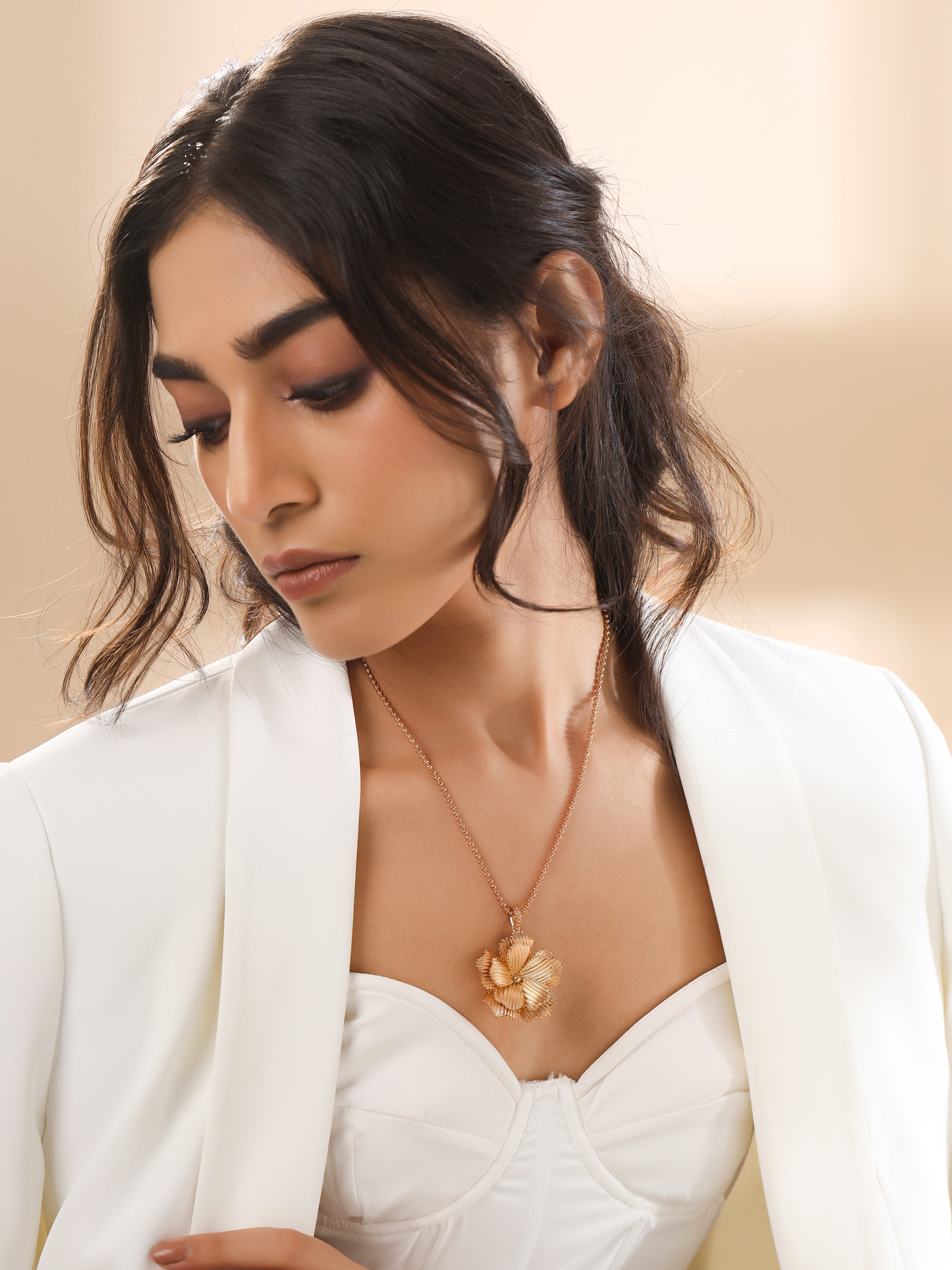 Moissanite Minimalist Pendant - Kicky & Perky