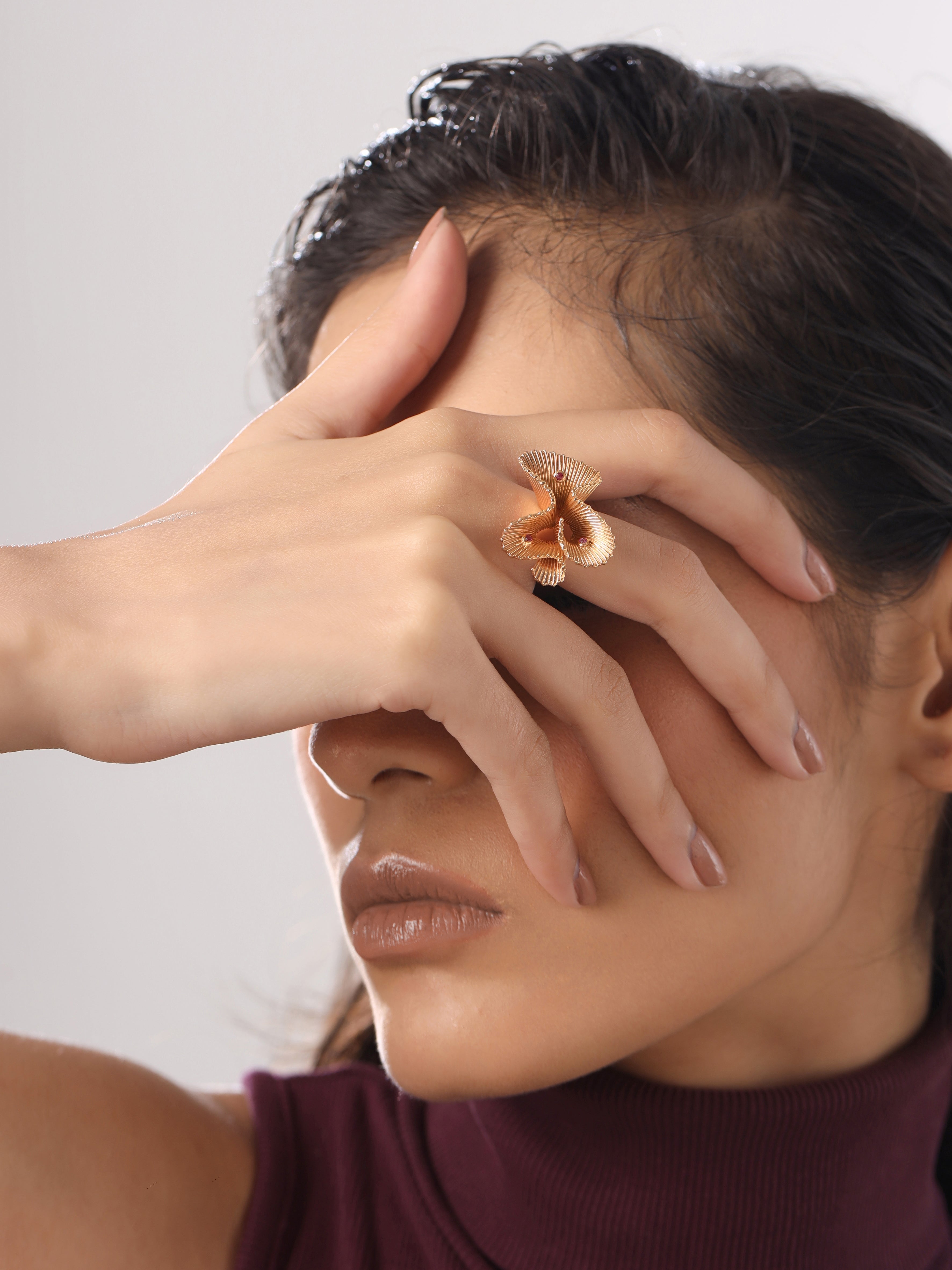 Ruby Radiance Ring - Kicky & Perky