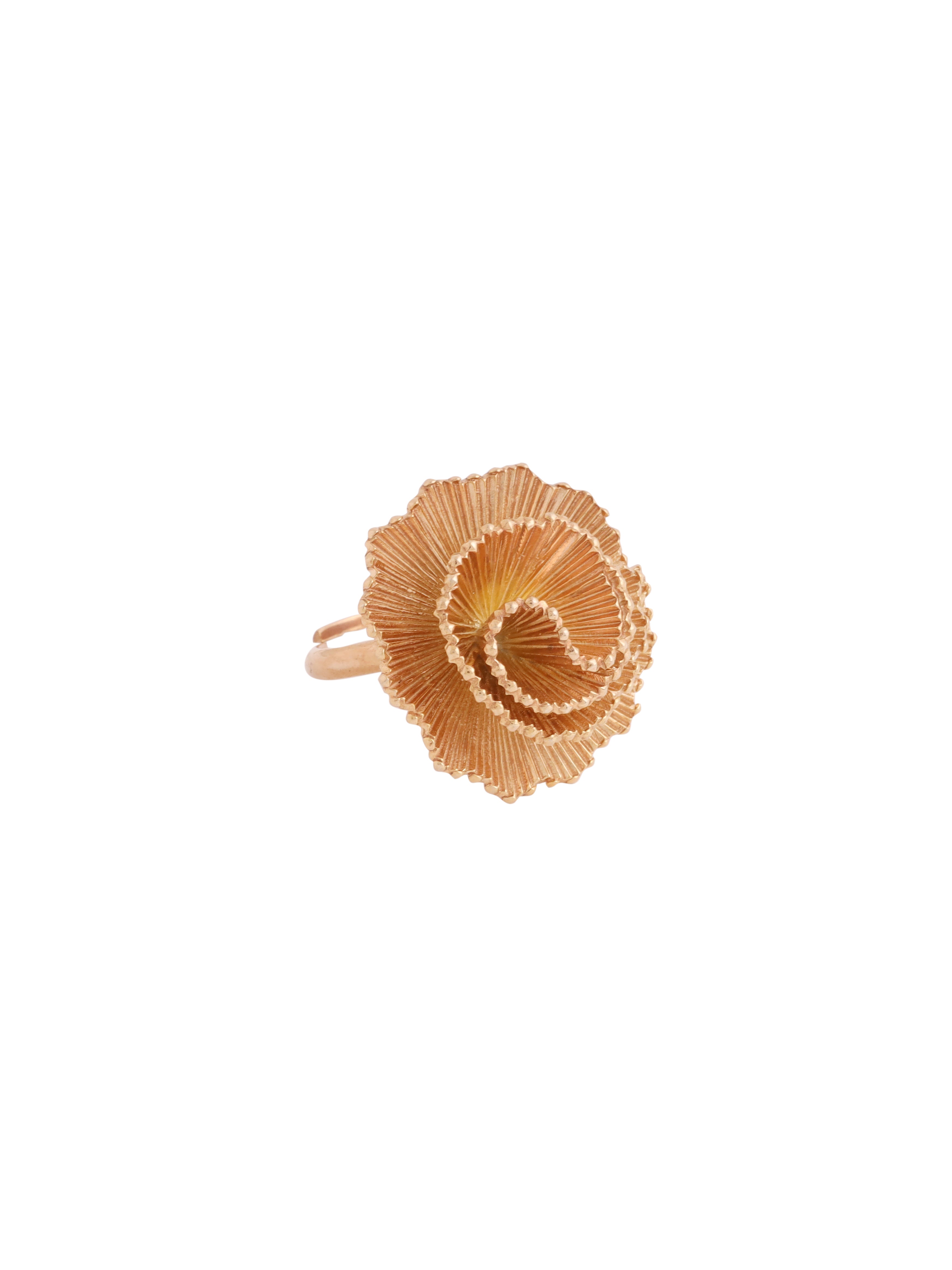 Ruby Radiance Flower Ring - Kicky & Perky
