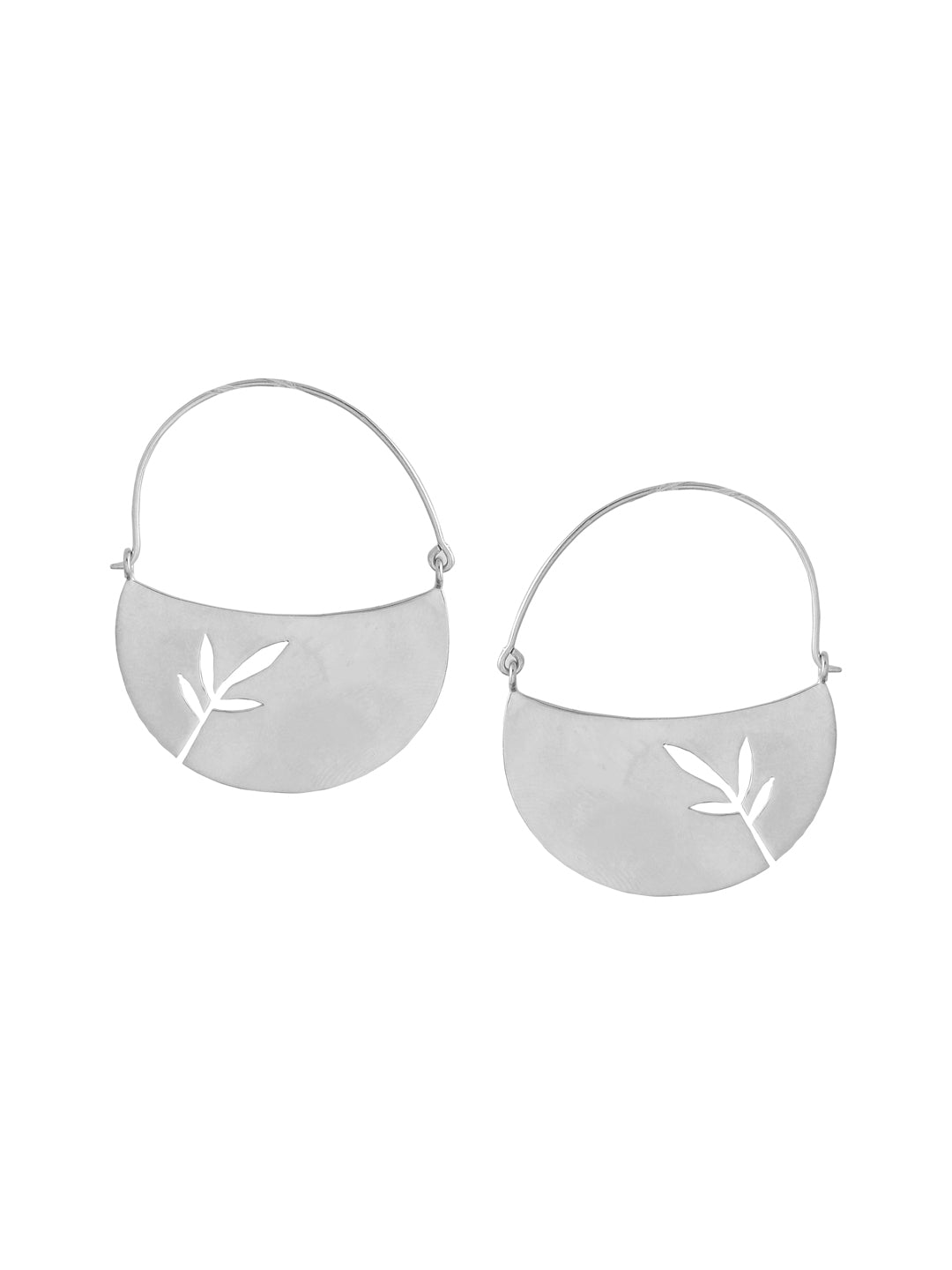 Floral Harmony: 925 Sterling Silver Earring