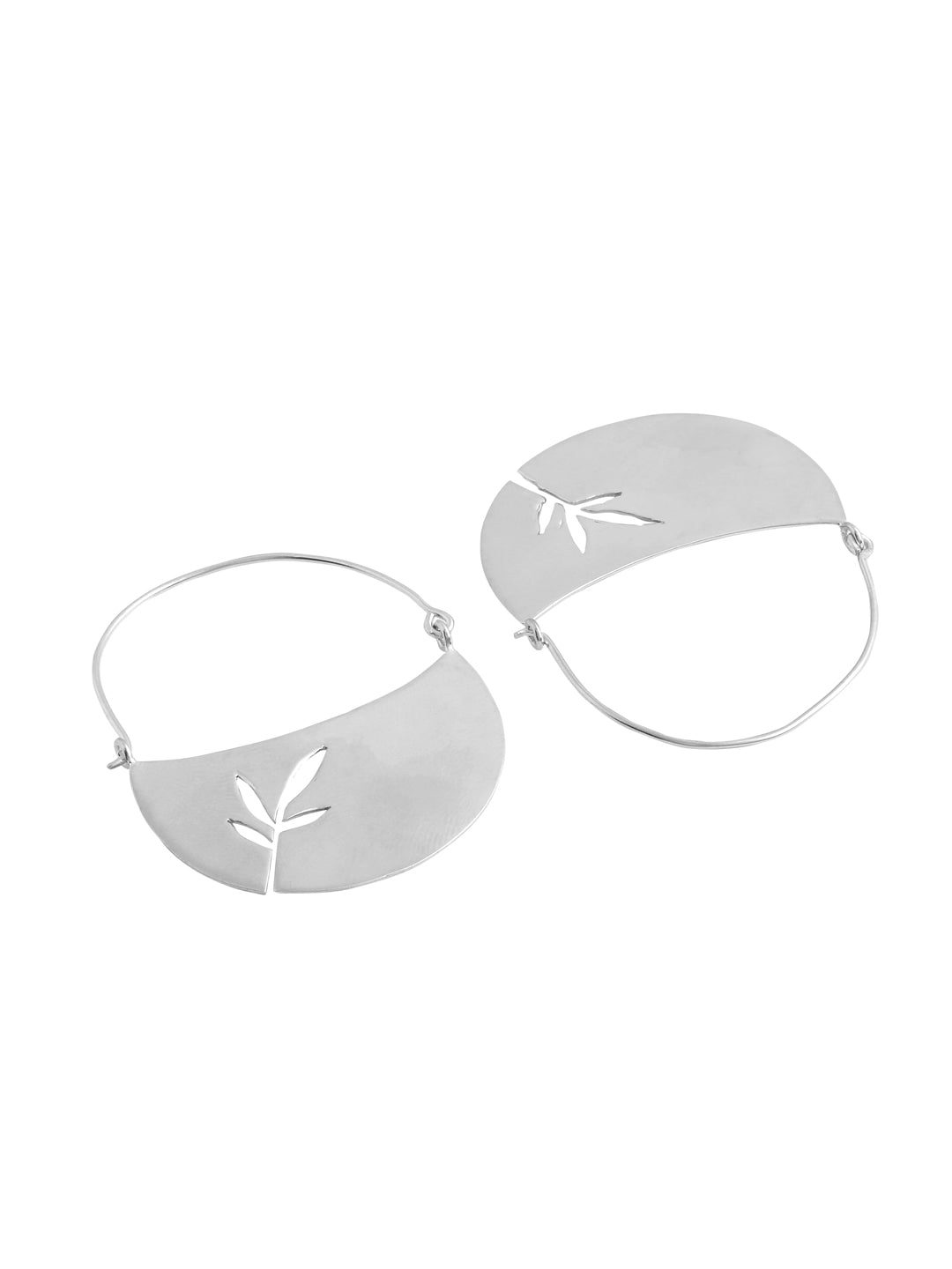 Floral Harmony: 925 Sterling Silver Earring