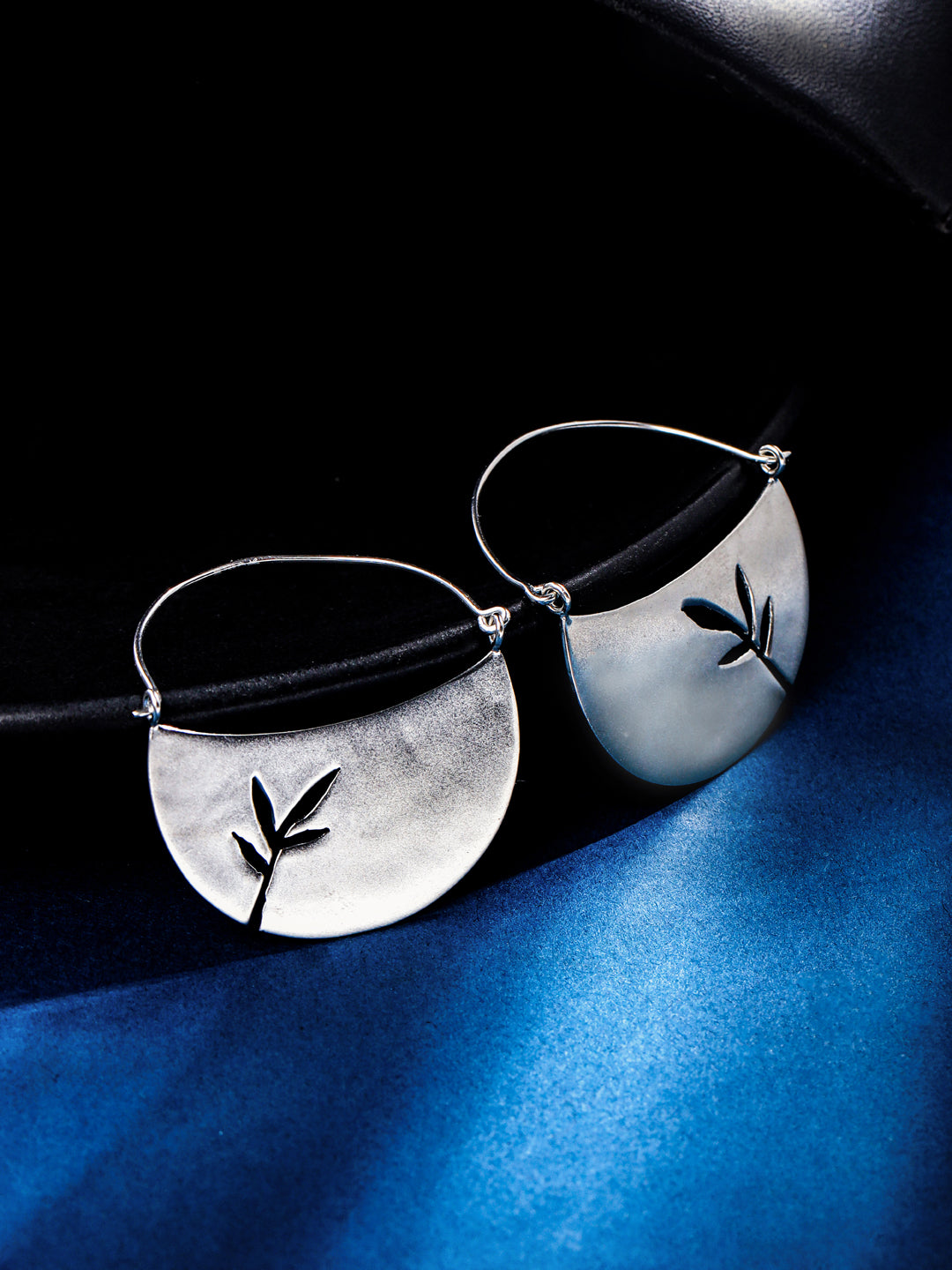 Floral Harmony: 925 Sterling Silver Earring