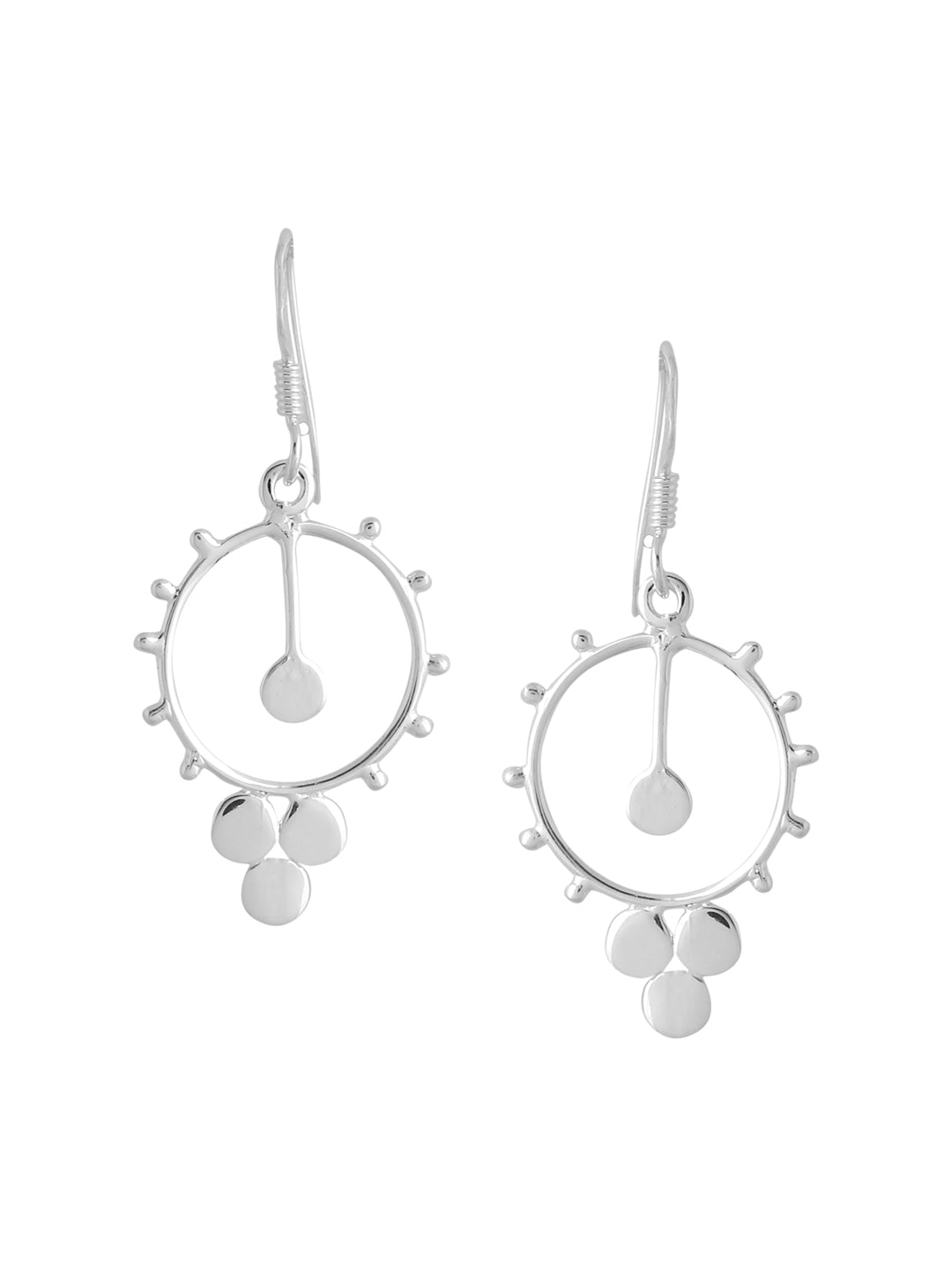 Flight of Elegance: 925 Silver Bird Earring