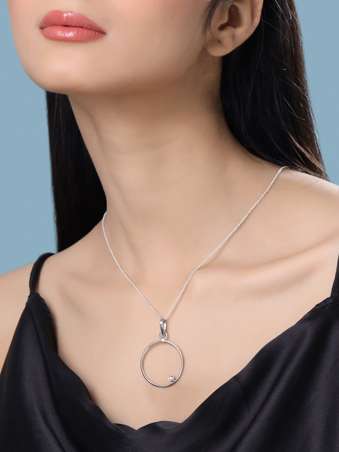 Silver Collection Gemstone Beauty Pendant