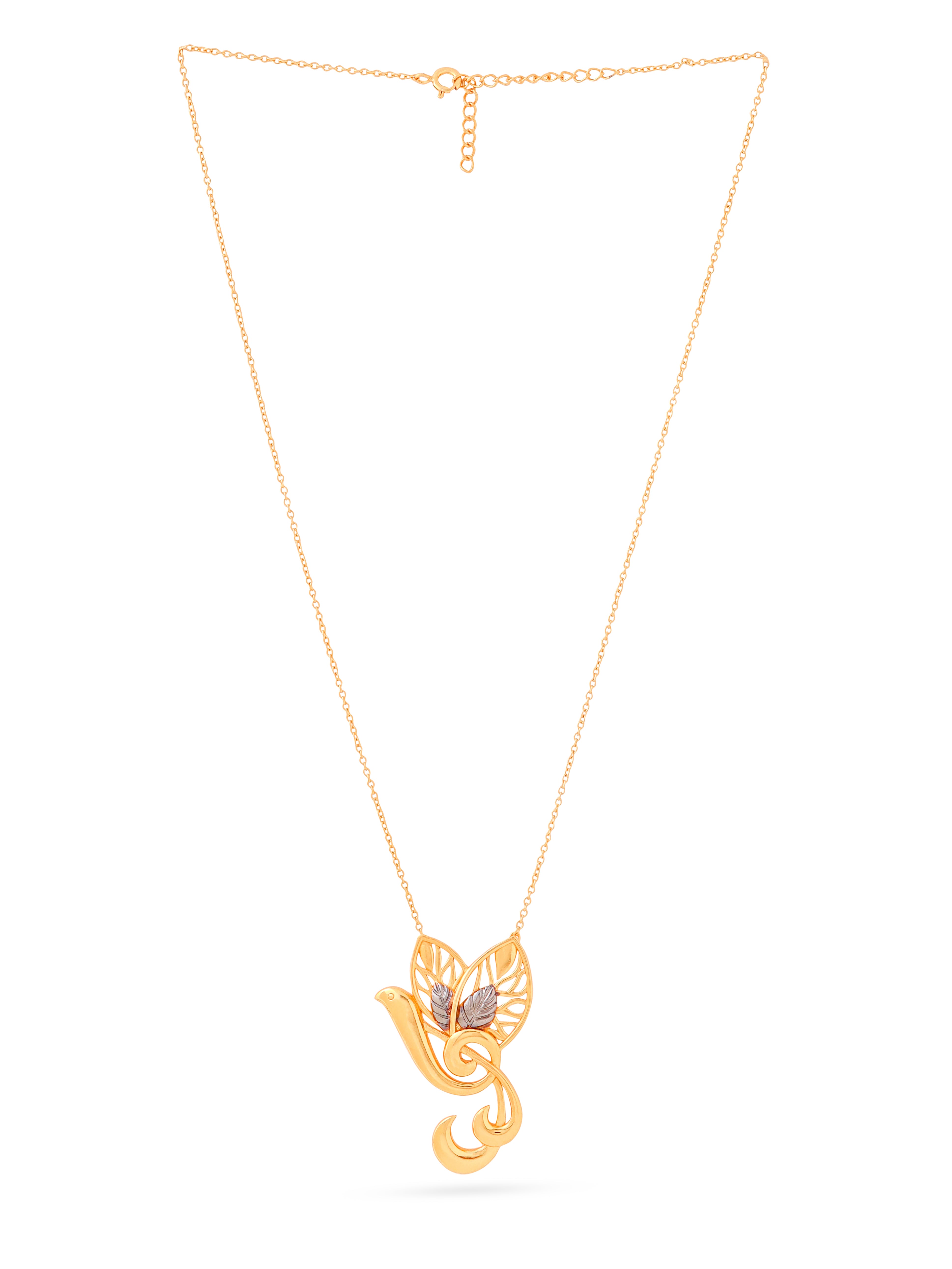 Lumina 24K Gold Plated Musical Signs 925 Sterling Silver Pendant For Women