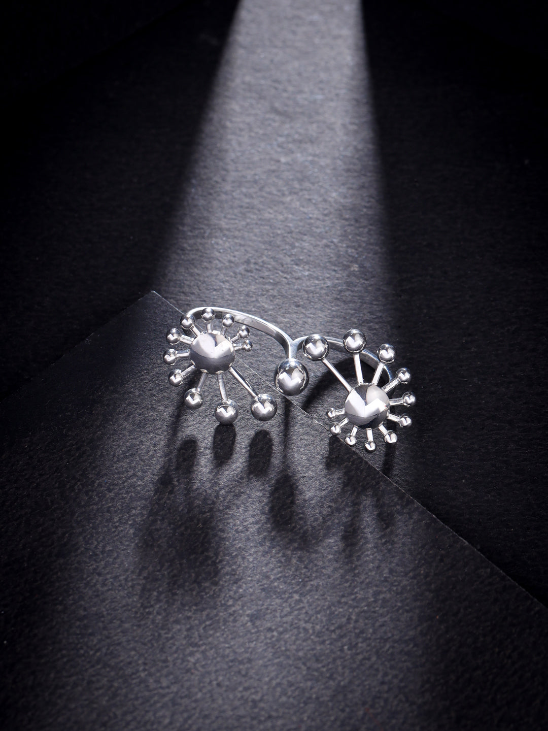 Rhodium Natural Lumina 925 Sterling Silver Ring For Women