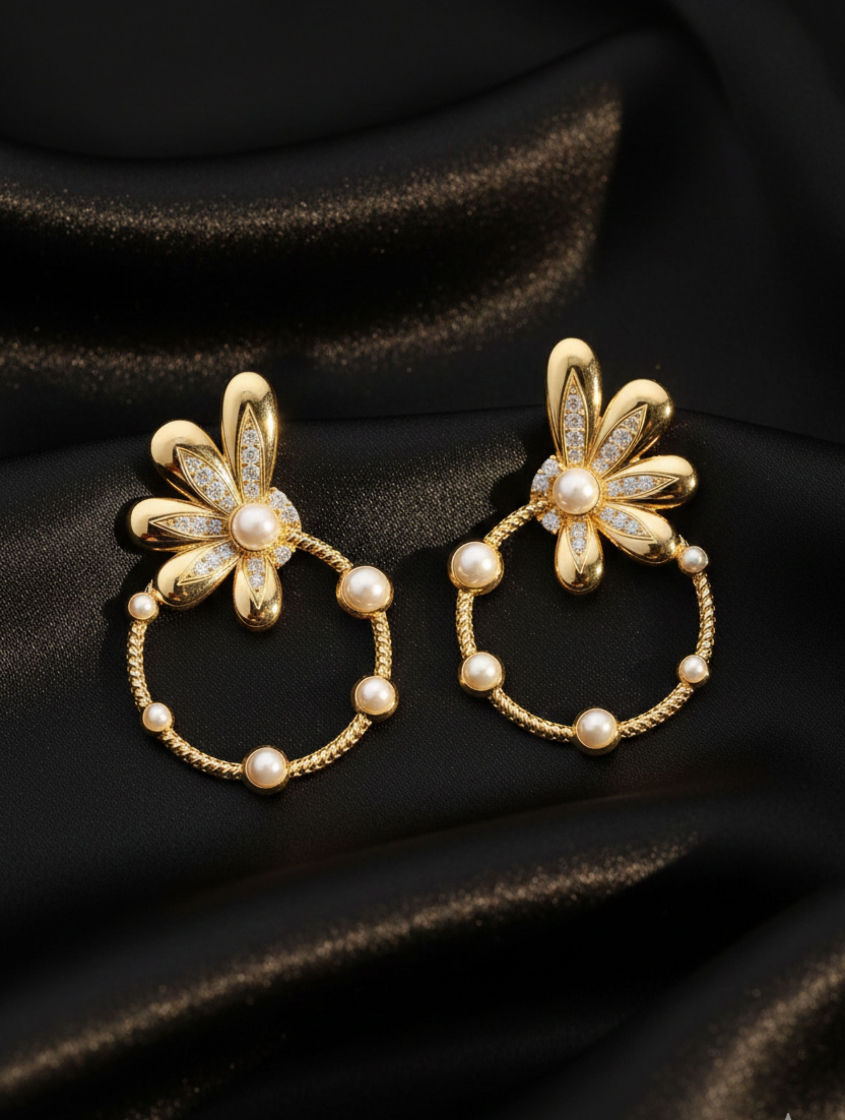 Moissanite Radiant Love of Devotion 925 Sterling Silver Earrings For Women