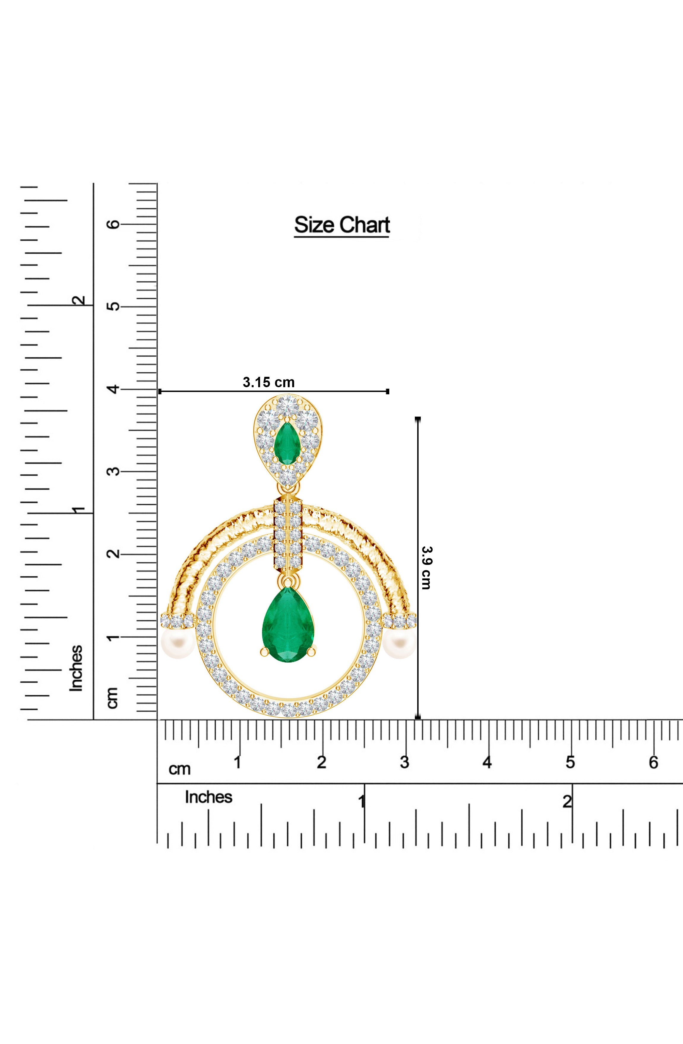 Moissanite Lunar Drops 925 Sterling Silver Earrings For Women