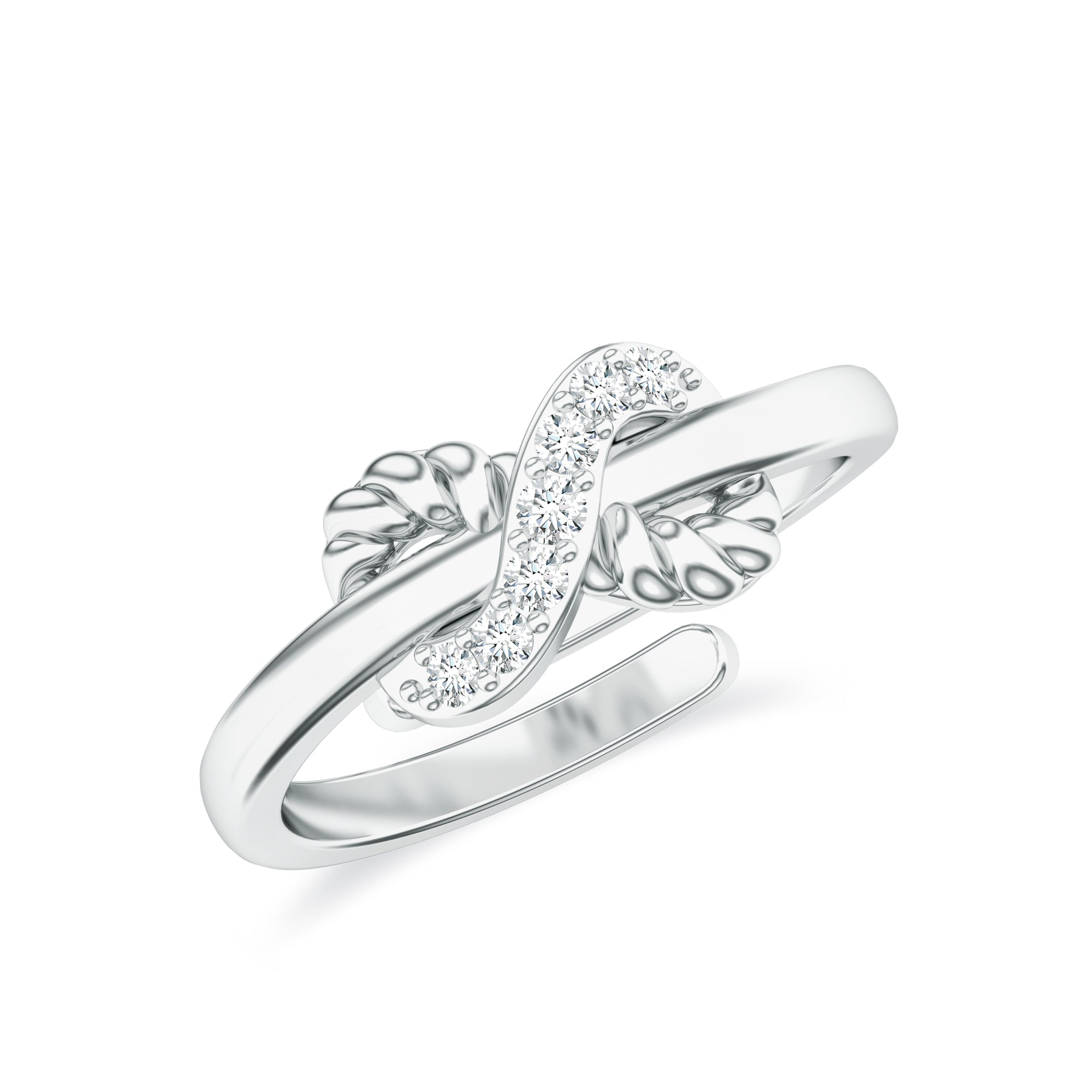 Moissanite Delicate Mangalayam 925 Sterling Silver Toe Ring For Women