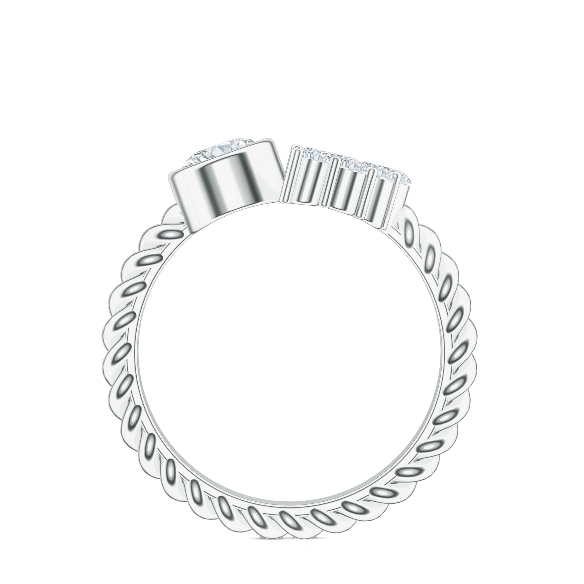 Moissanite Delicate for Mangalayam 925 Sterling Silver Toe Ring For Women