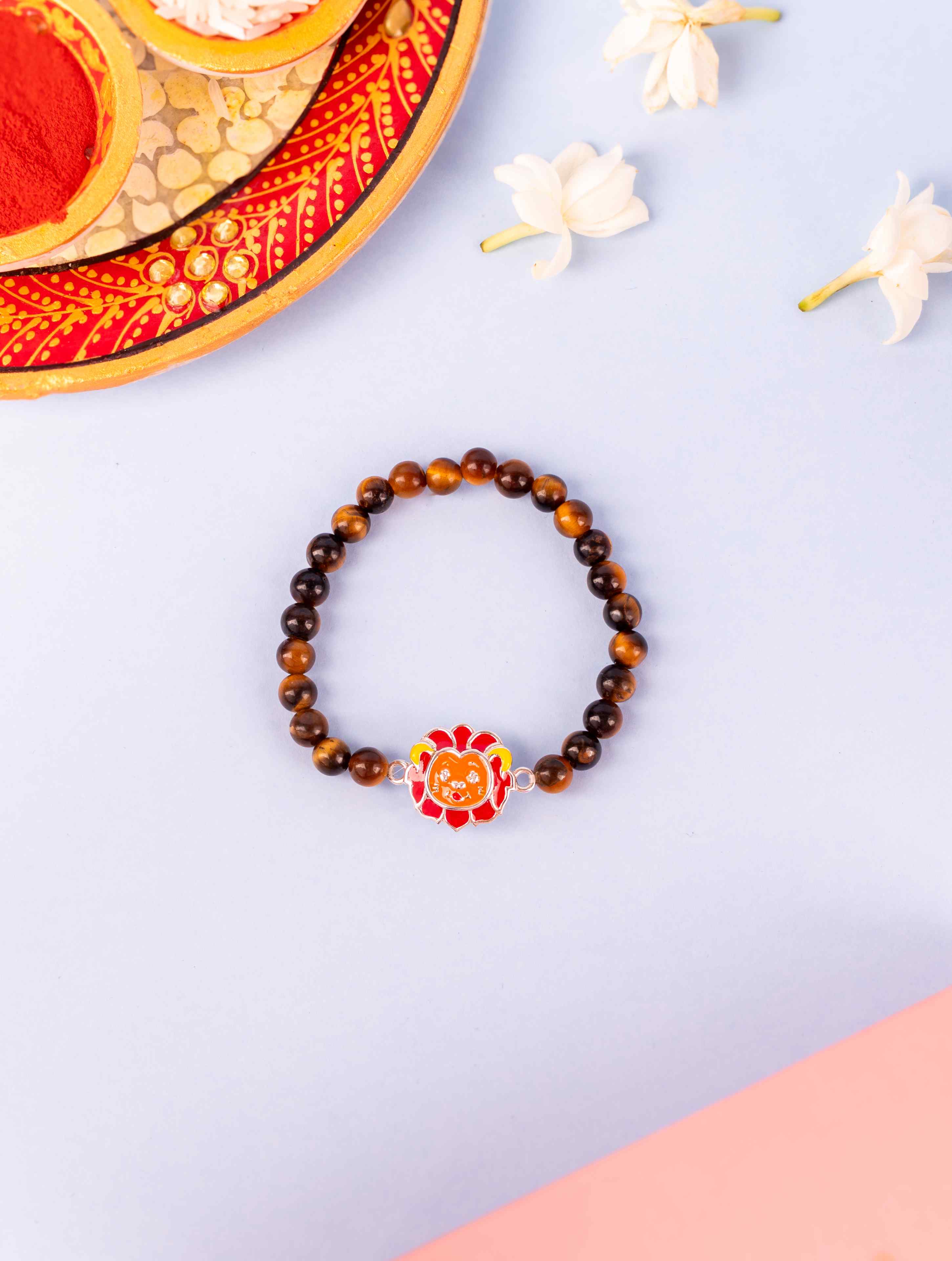 Colourful Lion Kid Bracelet Rakhi