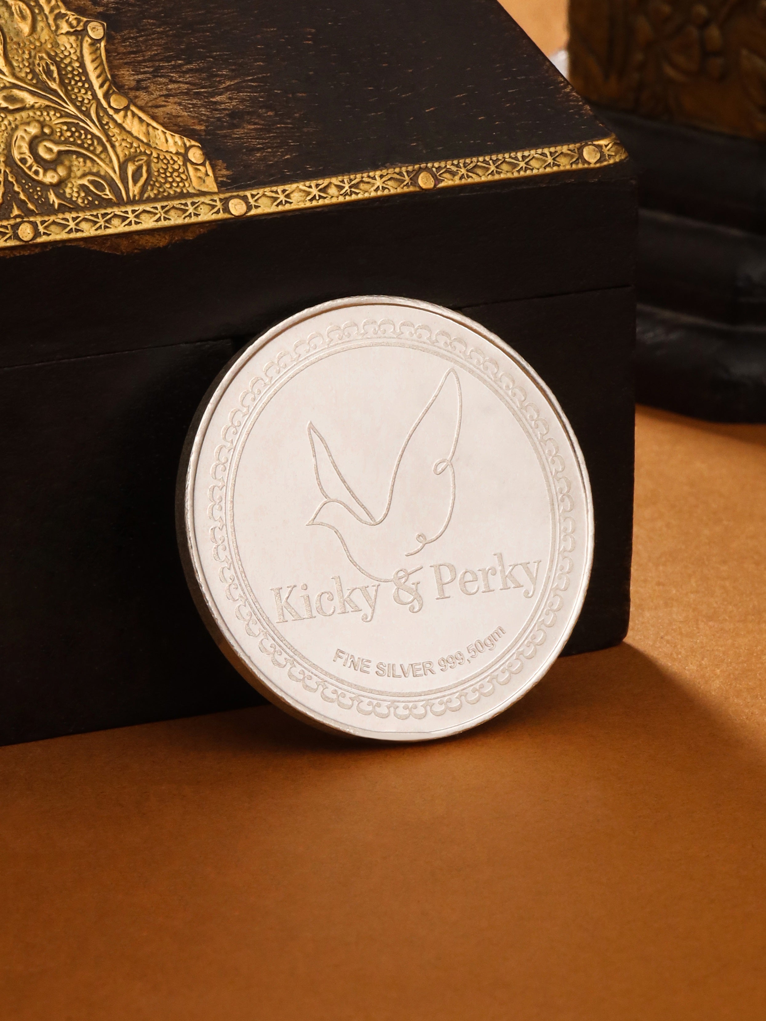 50gm Pure 999 Silver Coin