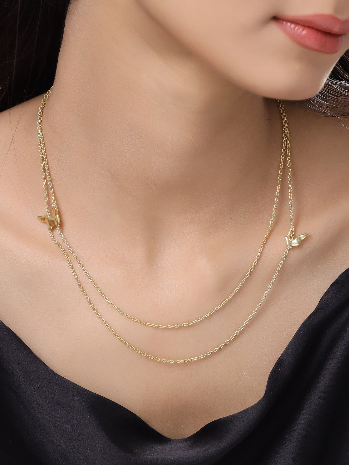 24K Gold-Plated Nature Pendant Necklace - Kicky & Perky