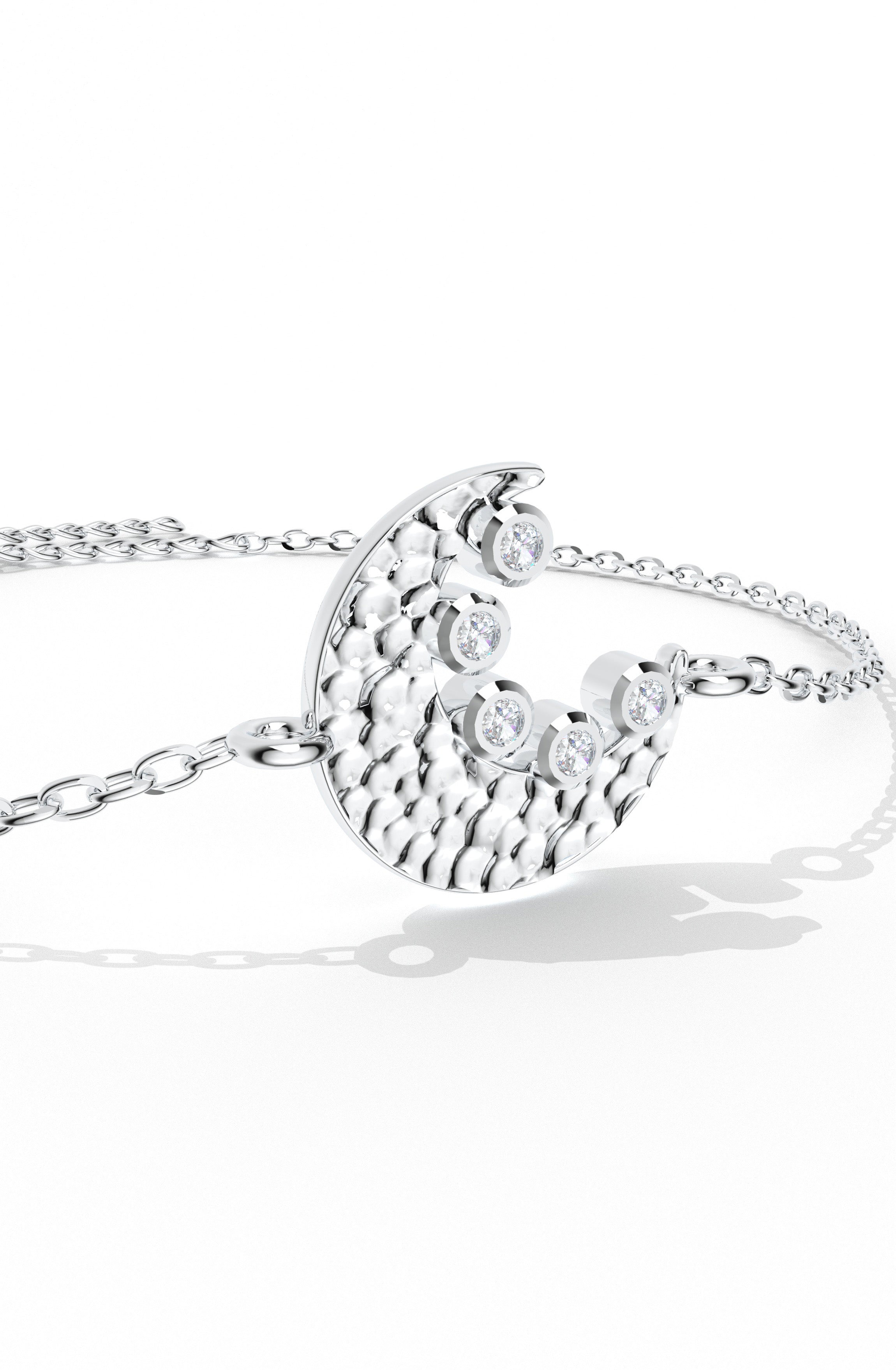 Moon Crater Beaded Bracelet