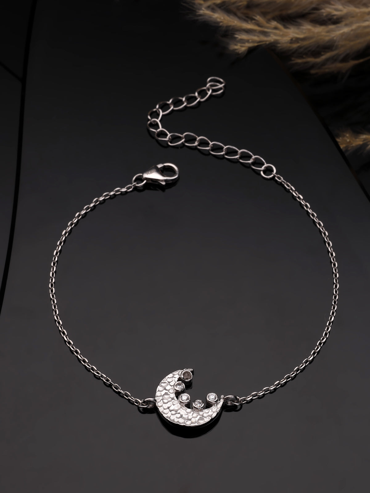 Moon Crater Beaded Bracelet
