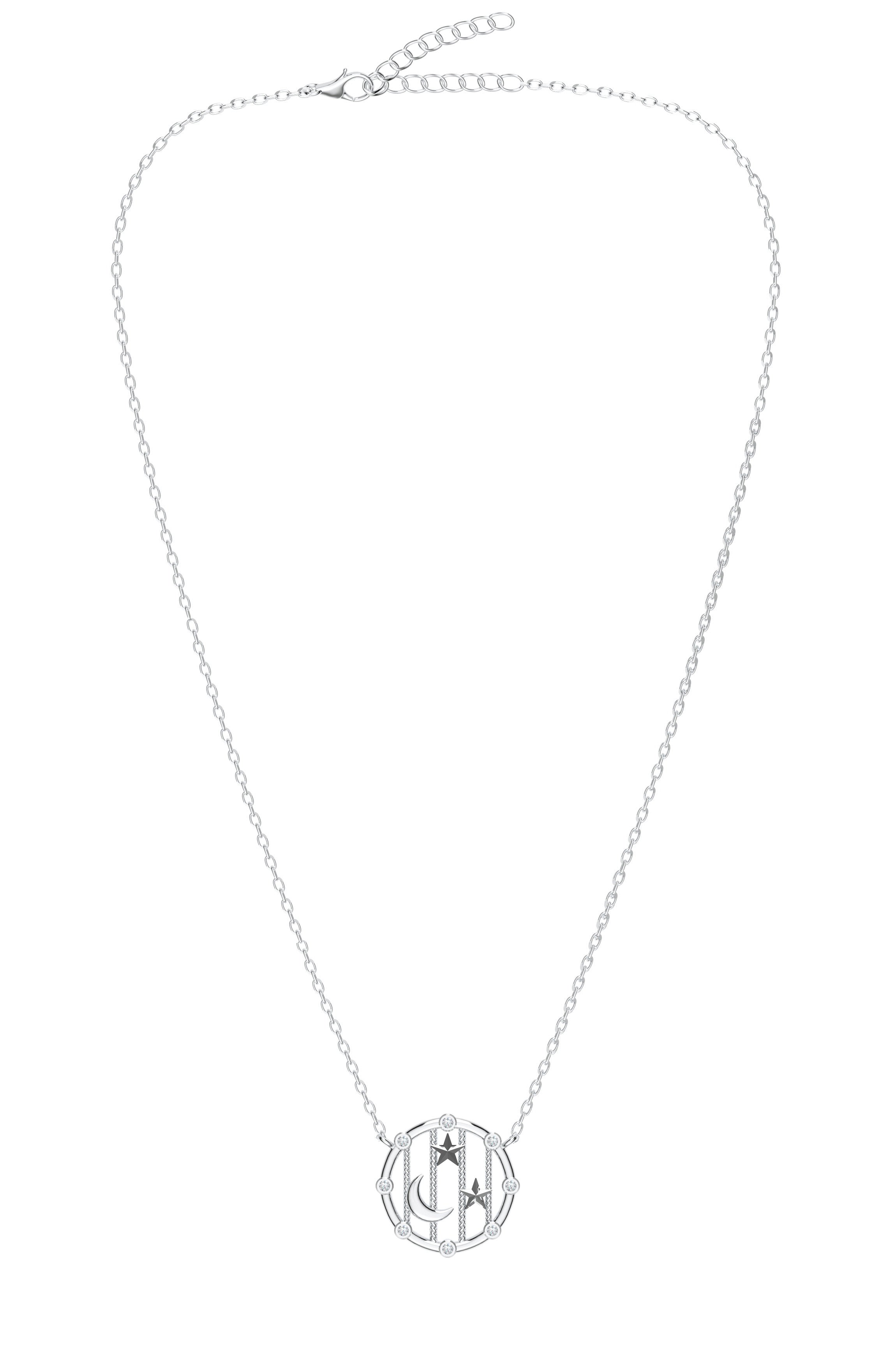 Circular Galaxy Pendant