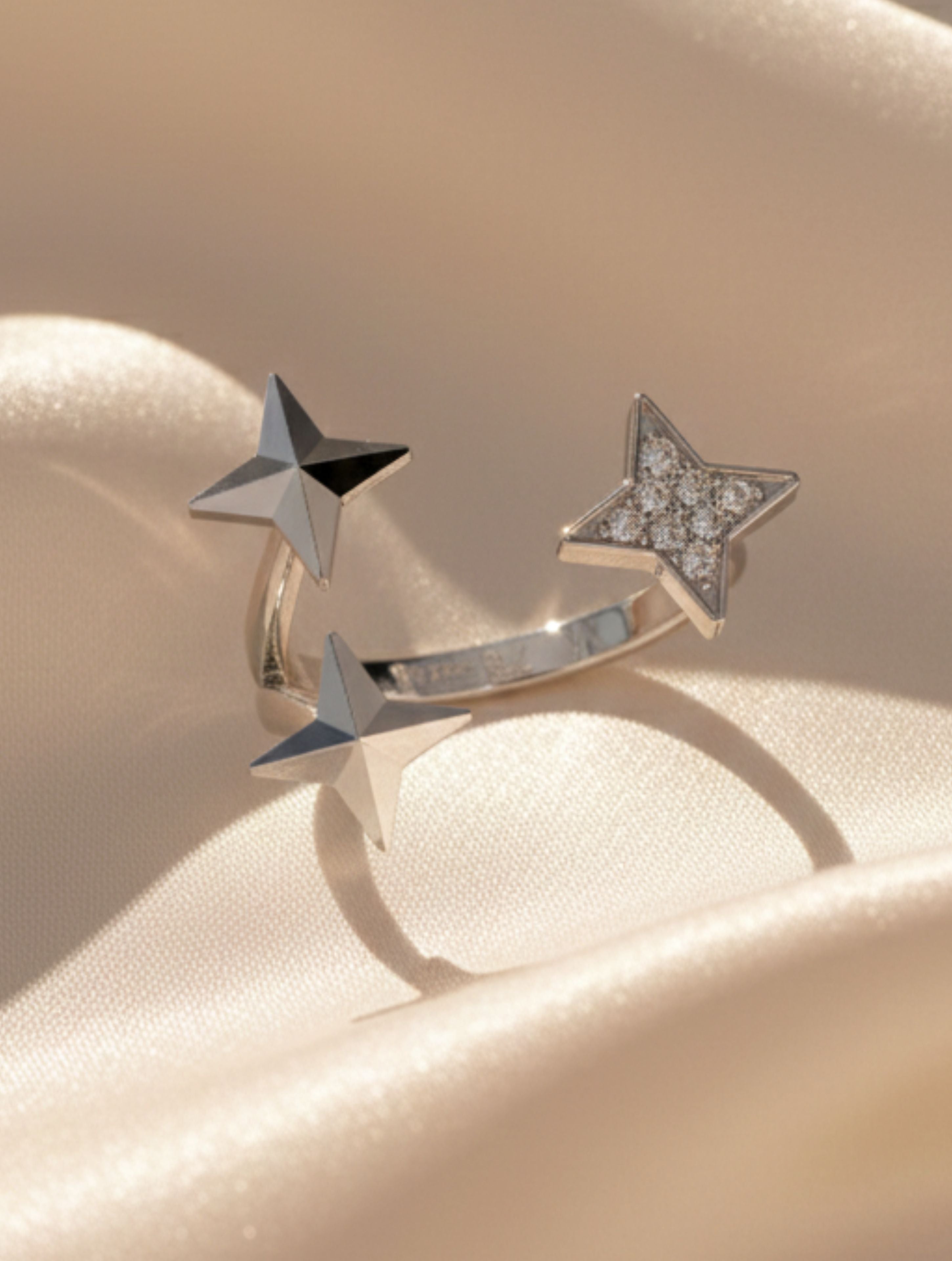 Open Starry Nights Ring