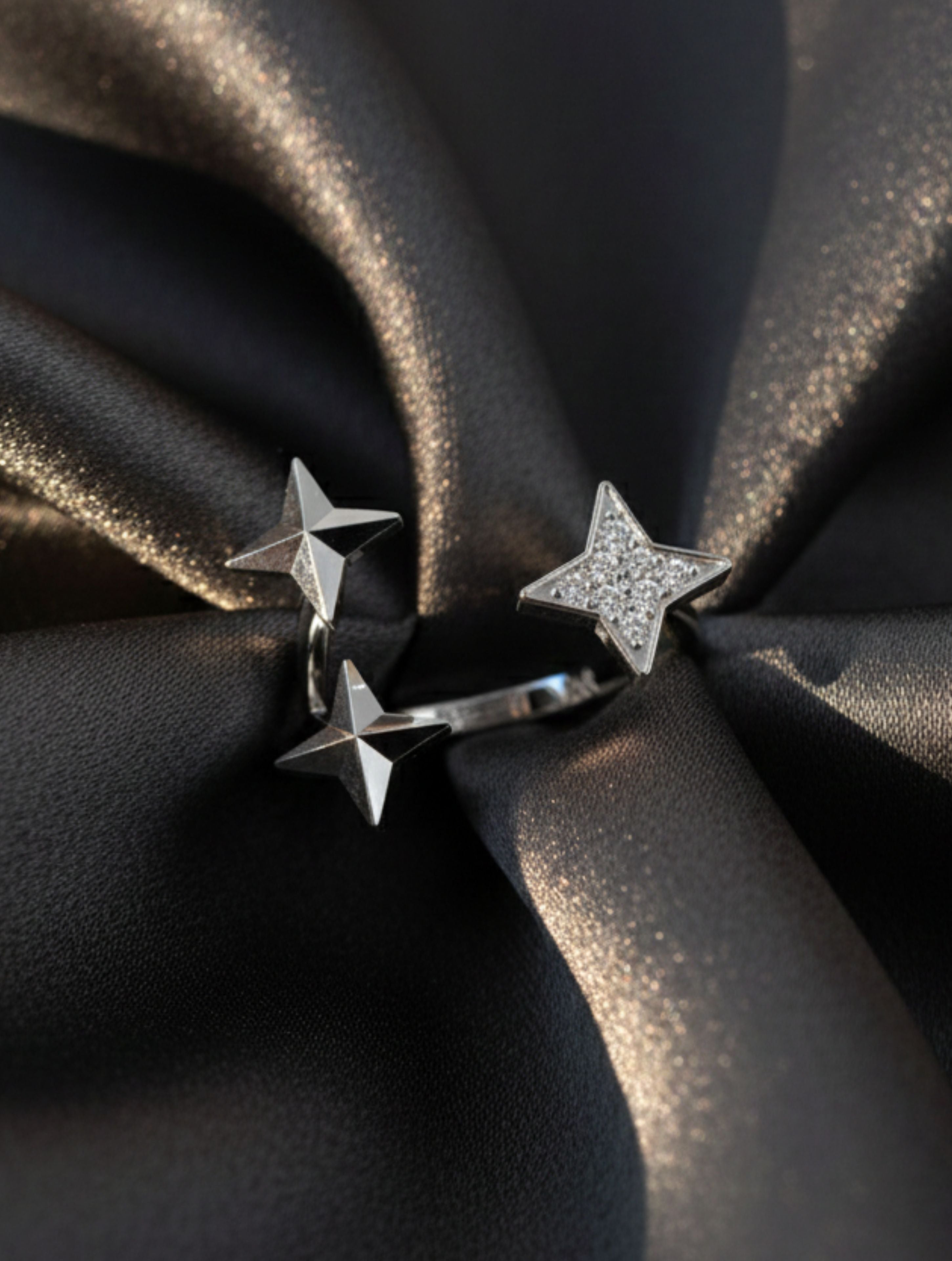 Open Starry Nights Ring