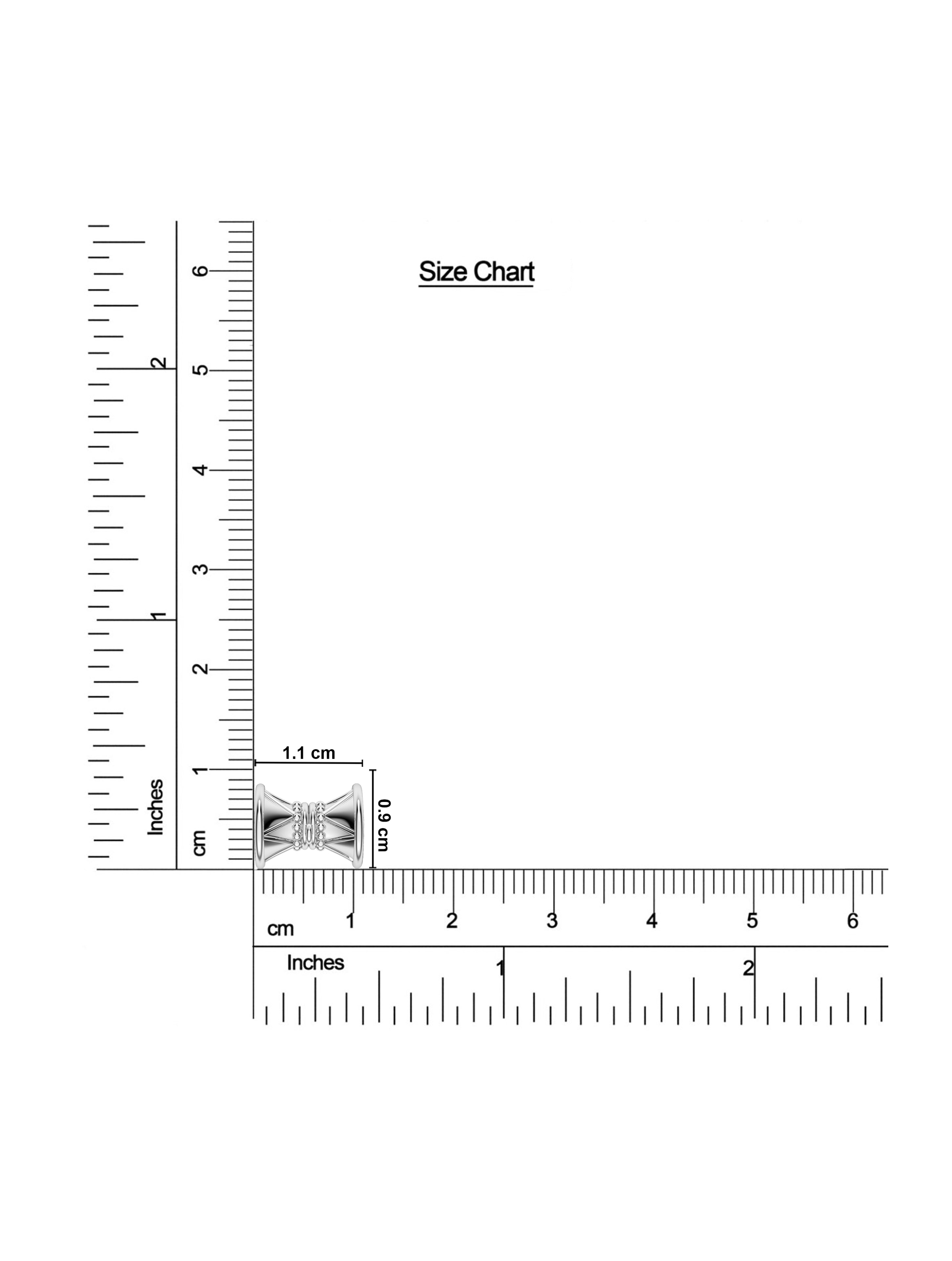 Rudraksha Power Bracelet for Men with 925 Sterling Silver Damru (Shivji's Drum) Centerpiece