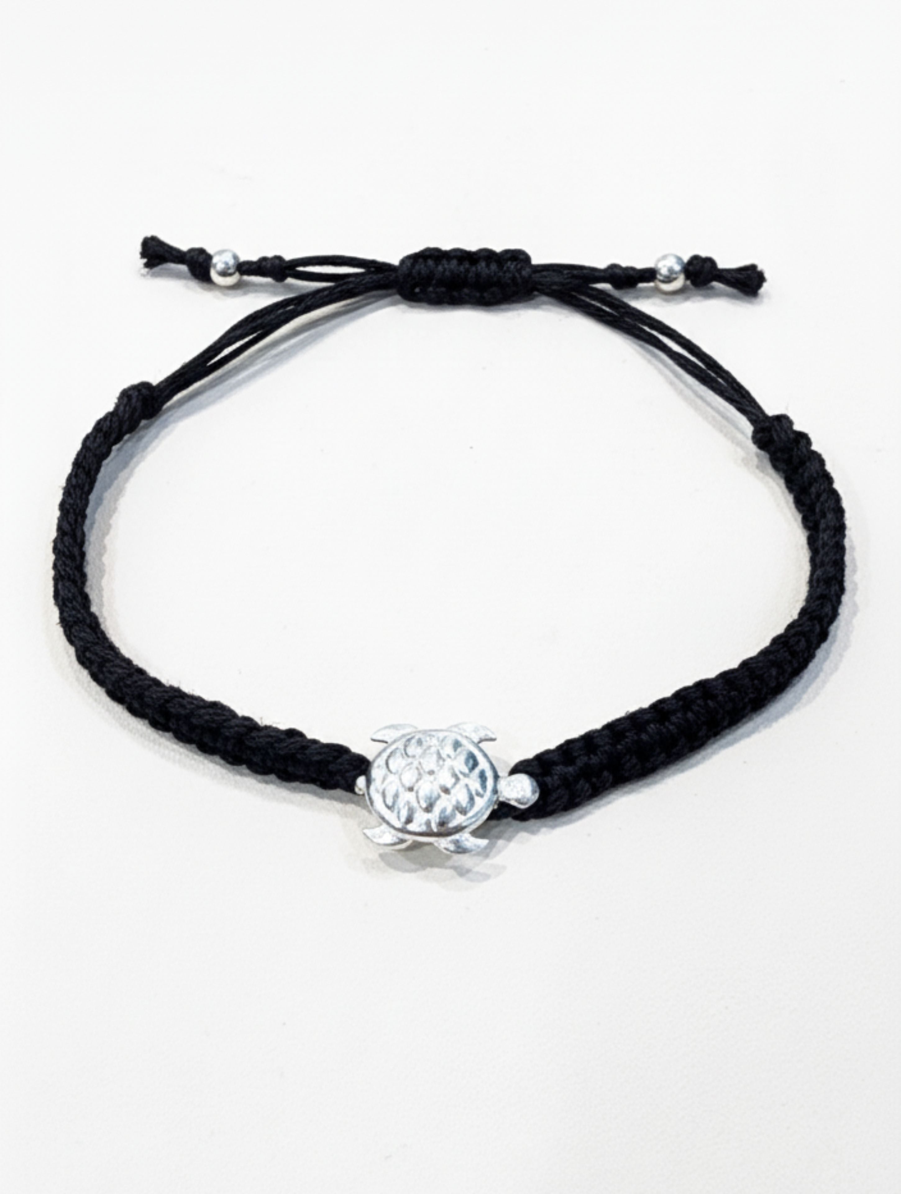 Ocean Guardian: Sterling Silver Turtle Bracelet