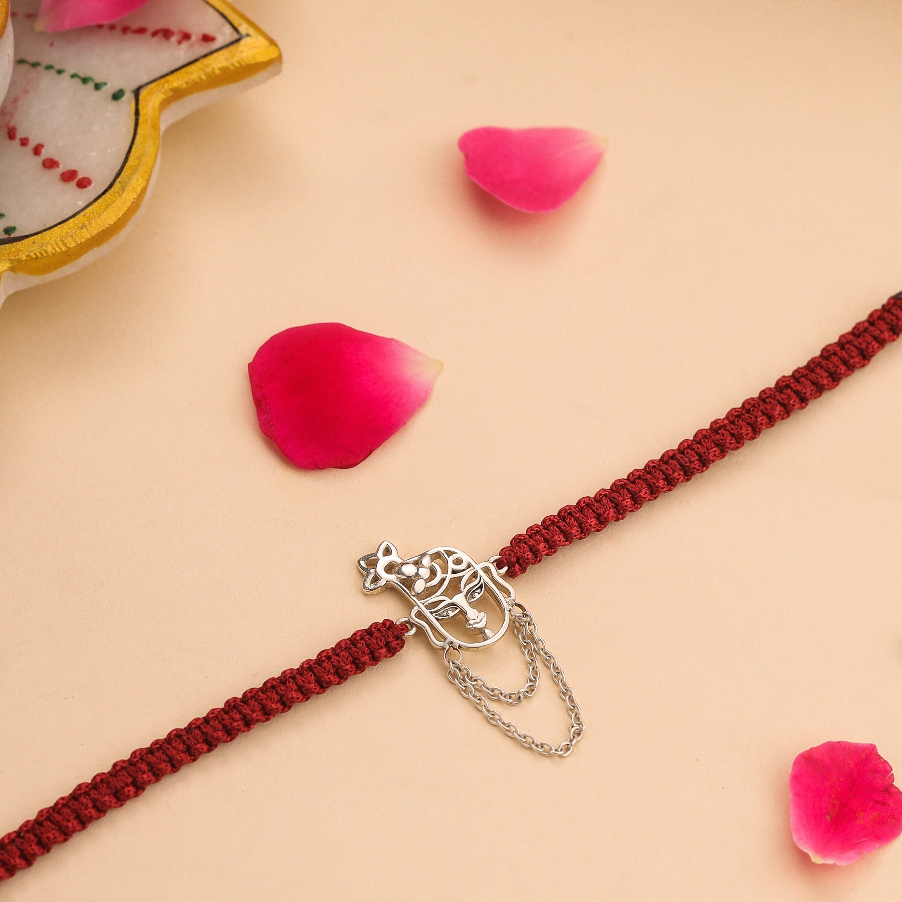 Divine Grace Chain Rakhi - Kicky & Perky